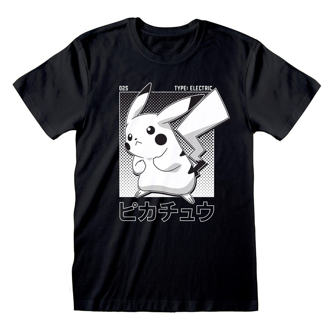 POKÉMON T-Shirt Halftone Pikachu