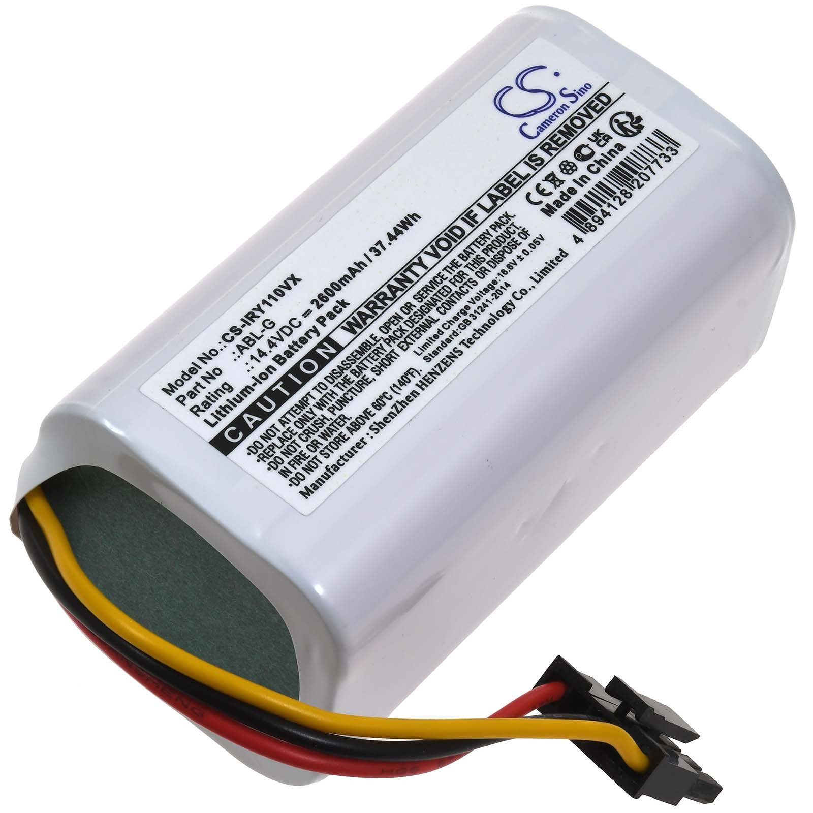 Powery Akku für iRobot Typ ABL-G Staubsauger-Akku 2600 mAh (14.4 V)