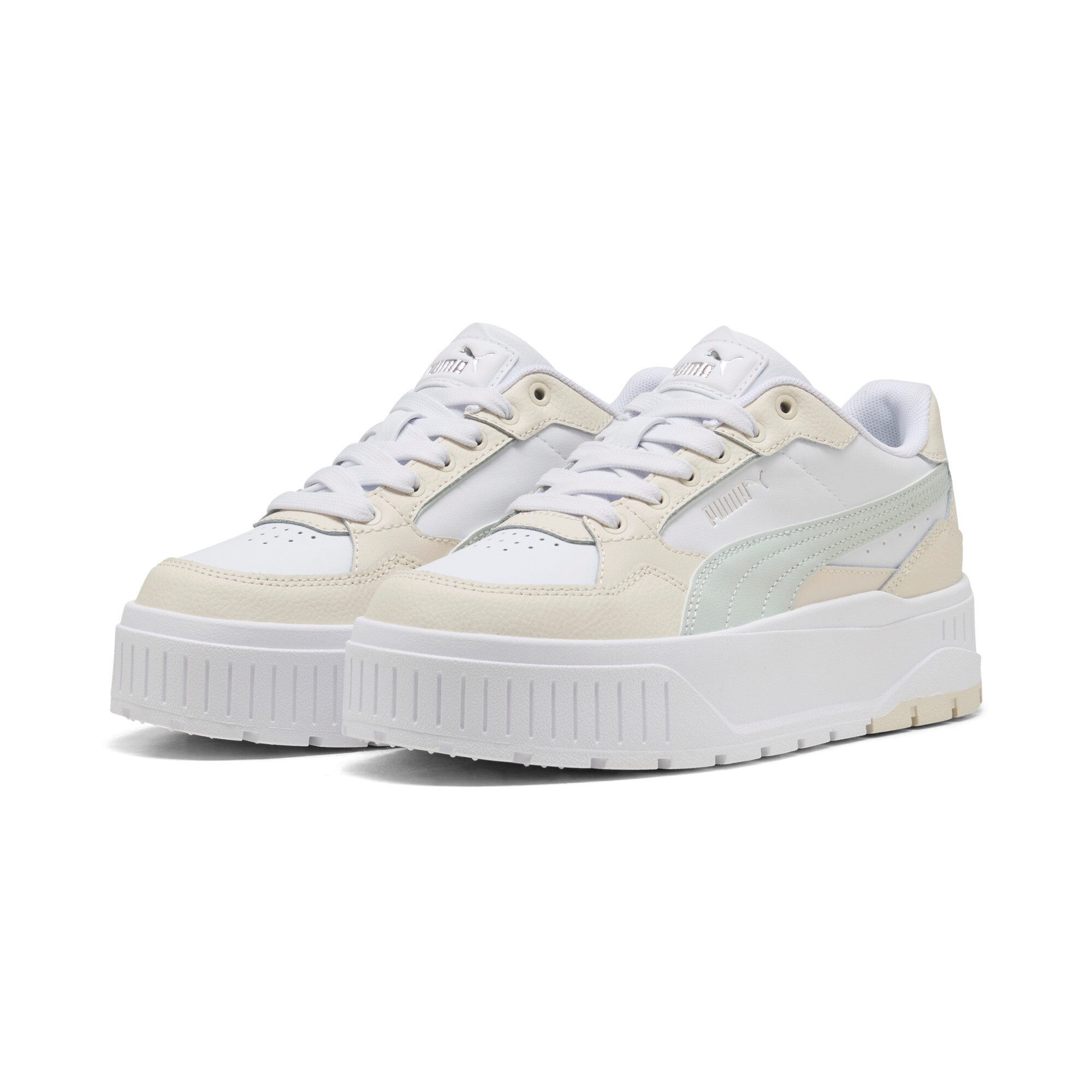 PUMA KARMEN II IDOL Sneaker für sportliche Anlässe, mit SoftFoam+ Einlegesohle, aus Leder