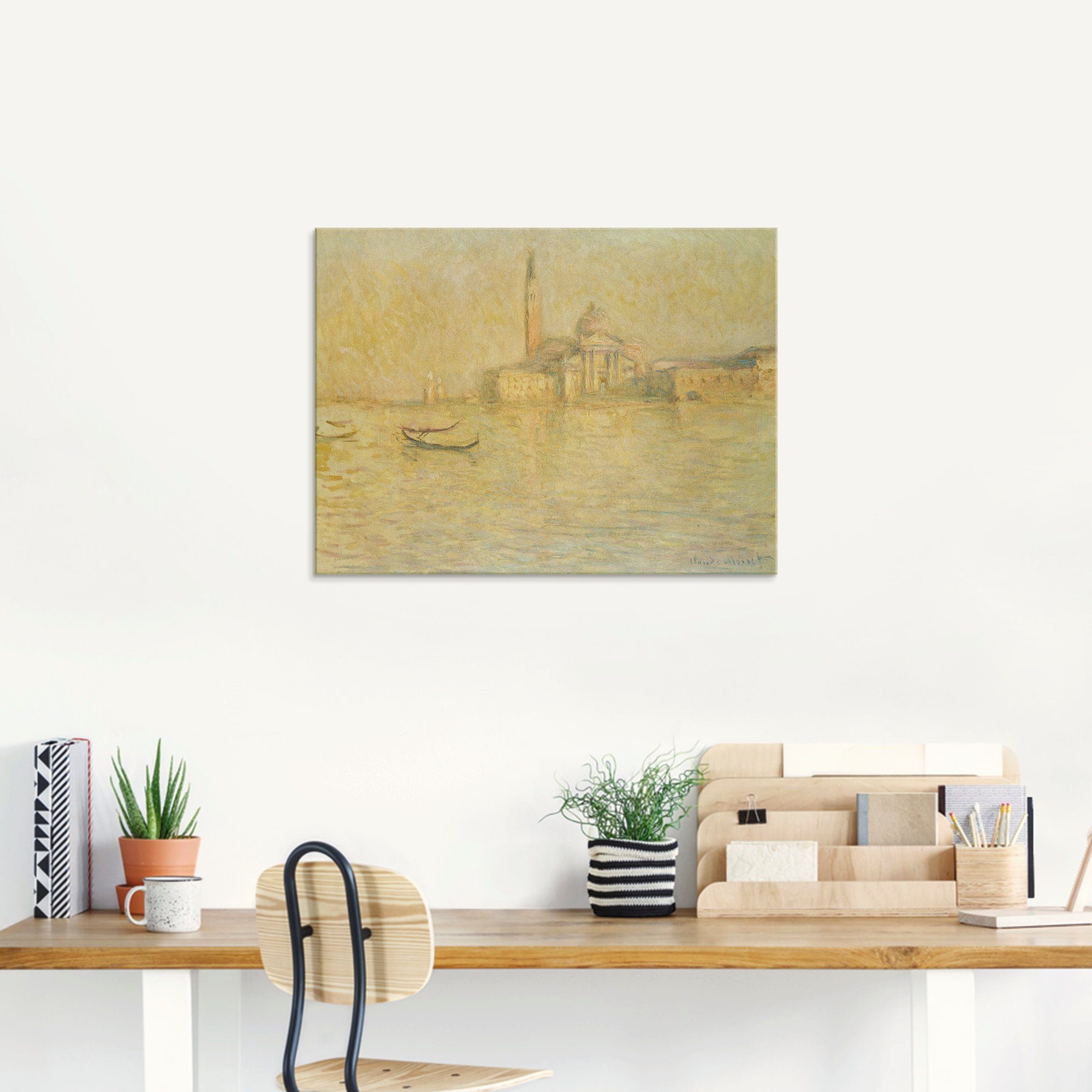Artland Glasbild »Venedig, San Giorgio Maggiore.«, Europa (1 Stück)-kaufen