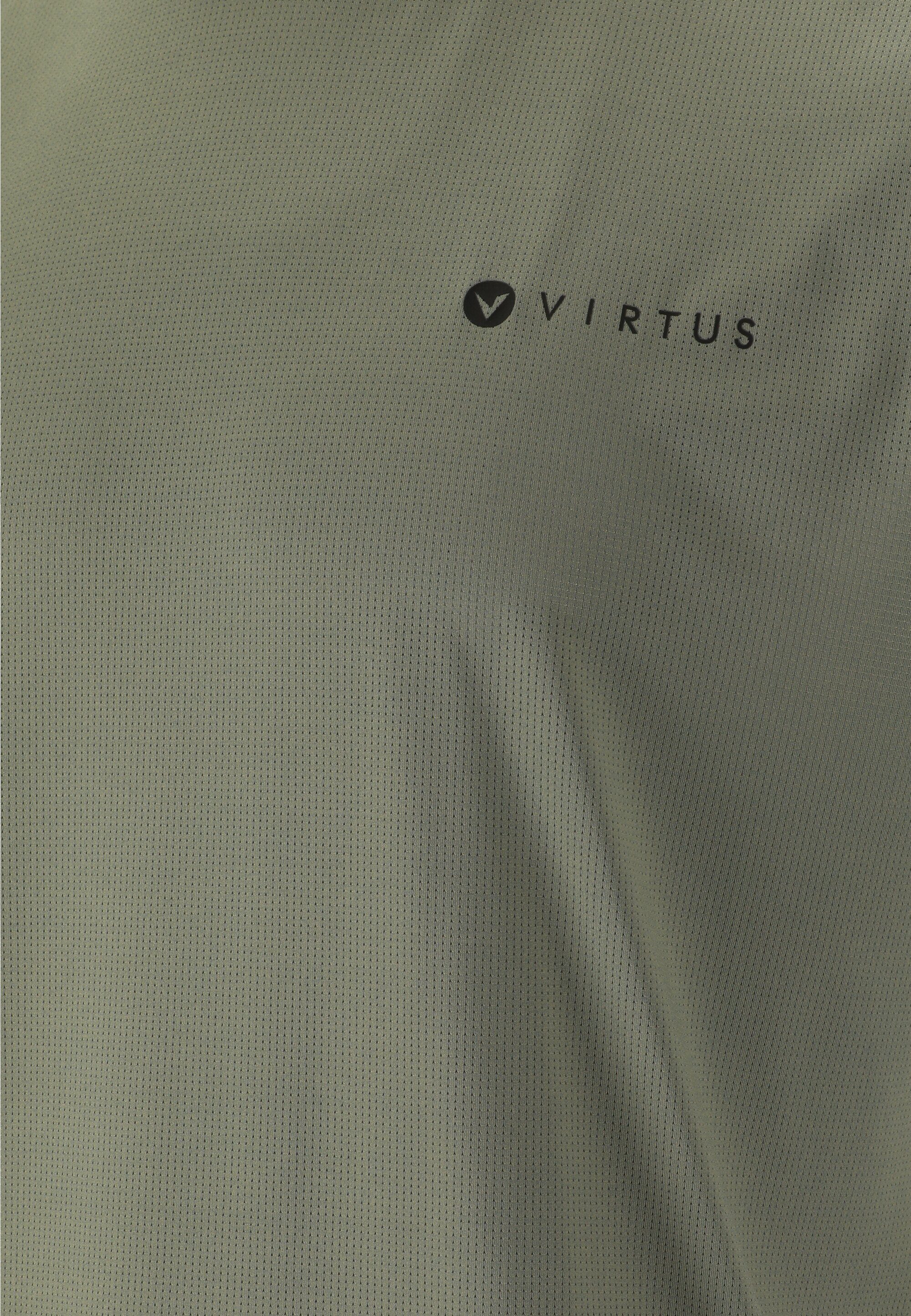 Muskelshirt Easton Silver mit hellgrün plus-Technologie Virtus