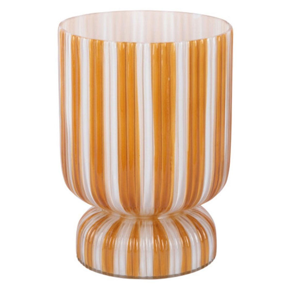 Present Time Dekovase Vase Rayado Retro Gelb (21cm)