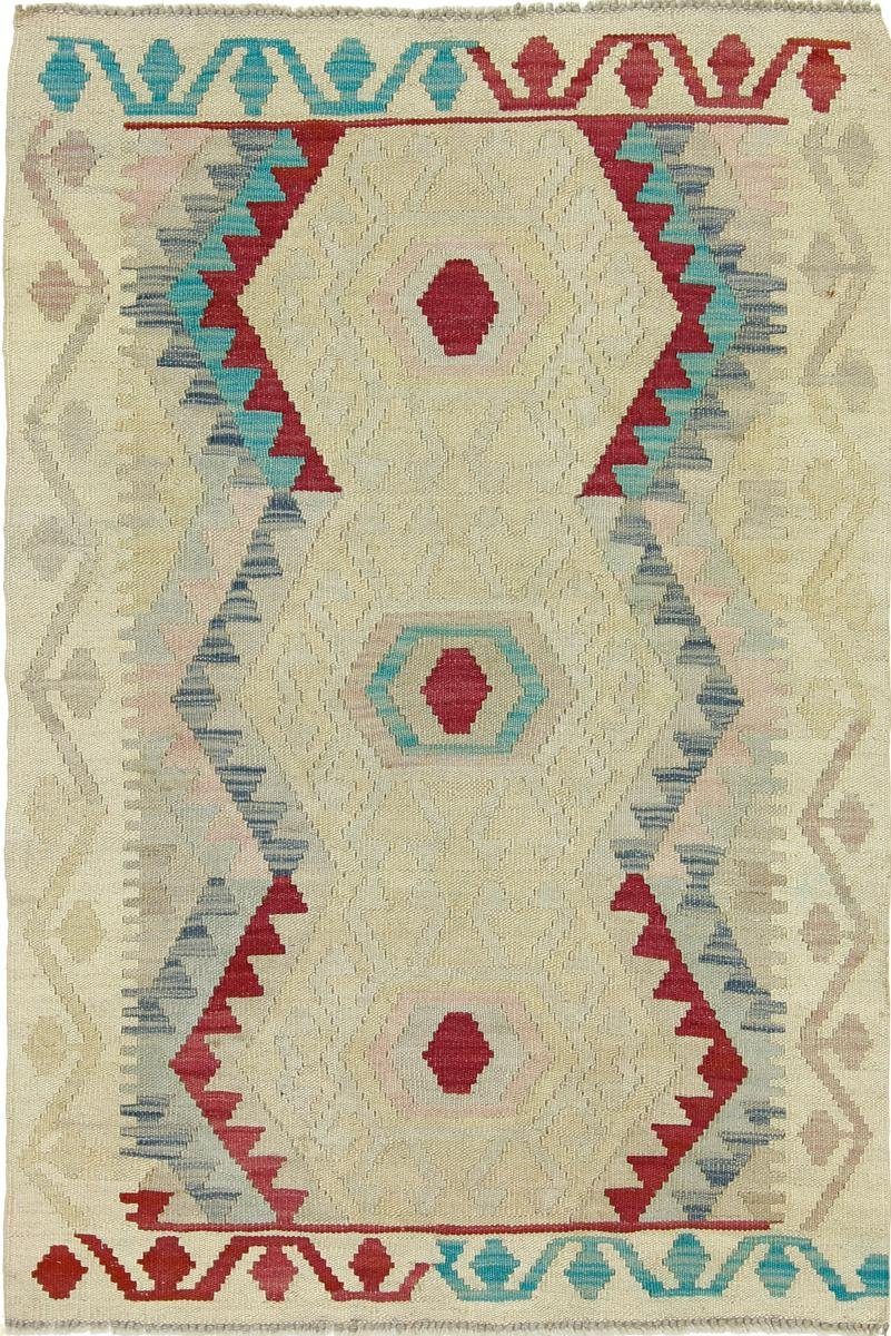 Orientteppich Kelim Afghan Heritage 82x121 Handgewebter Moderner Orientteppich, Nain Trading, rechteckig, Höhe: 3 mm