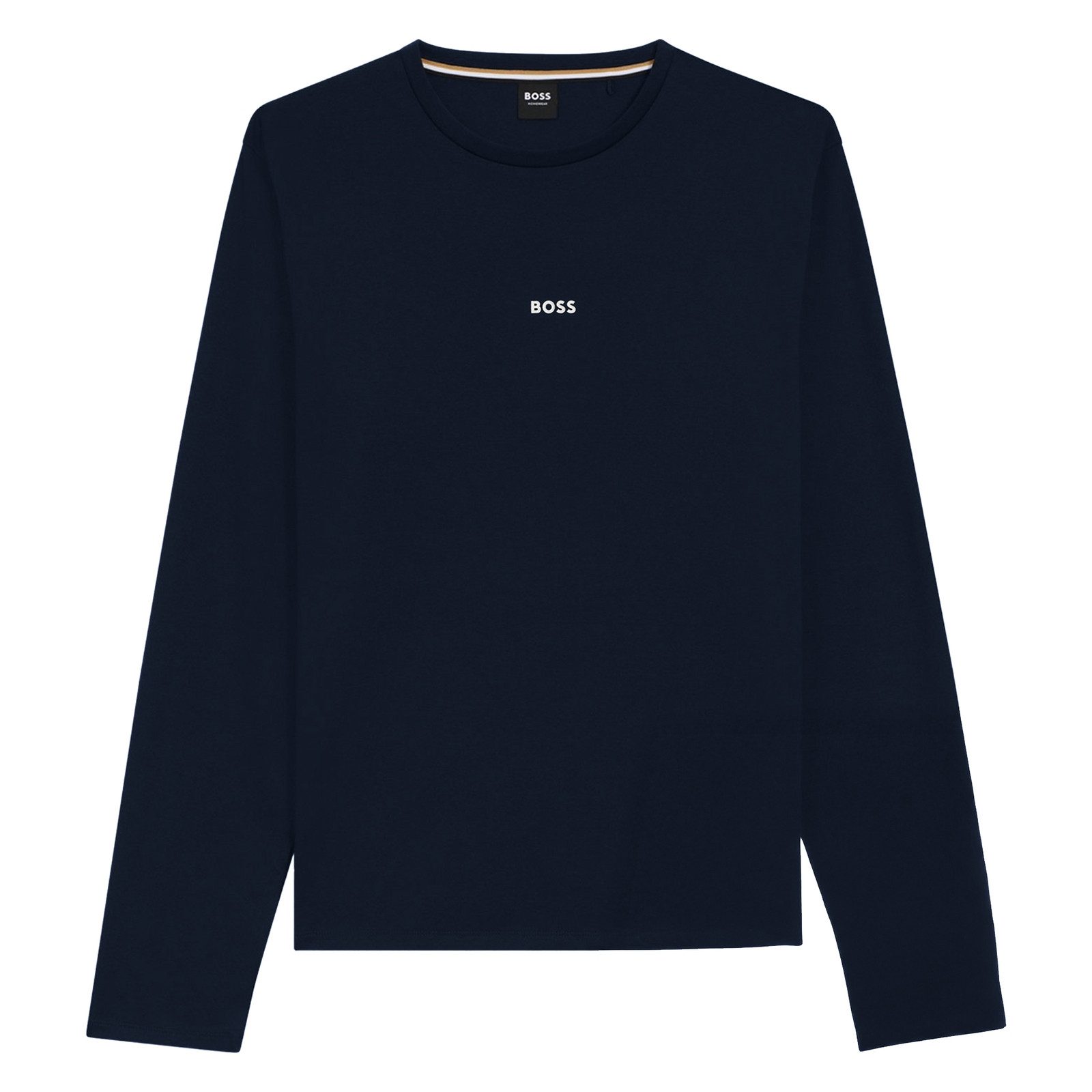 BOSS Pyjama Holiday Long Set (2 tlg) mit gestreifter Hose günstig online kaufen