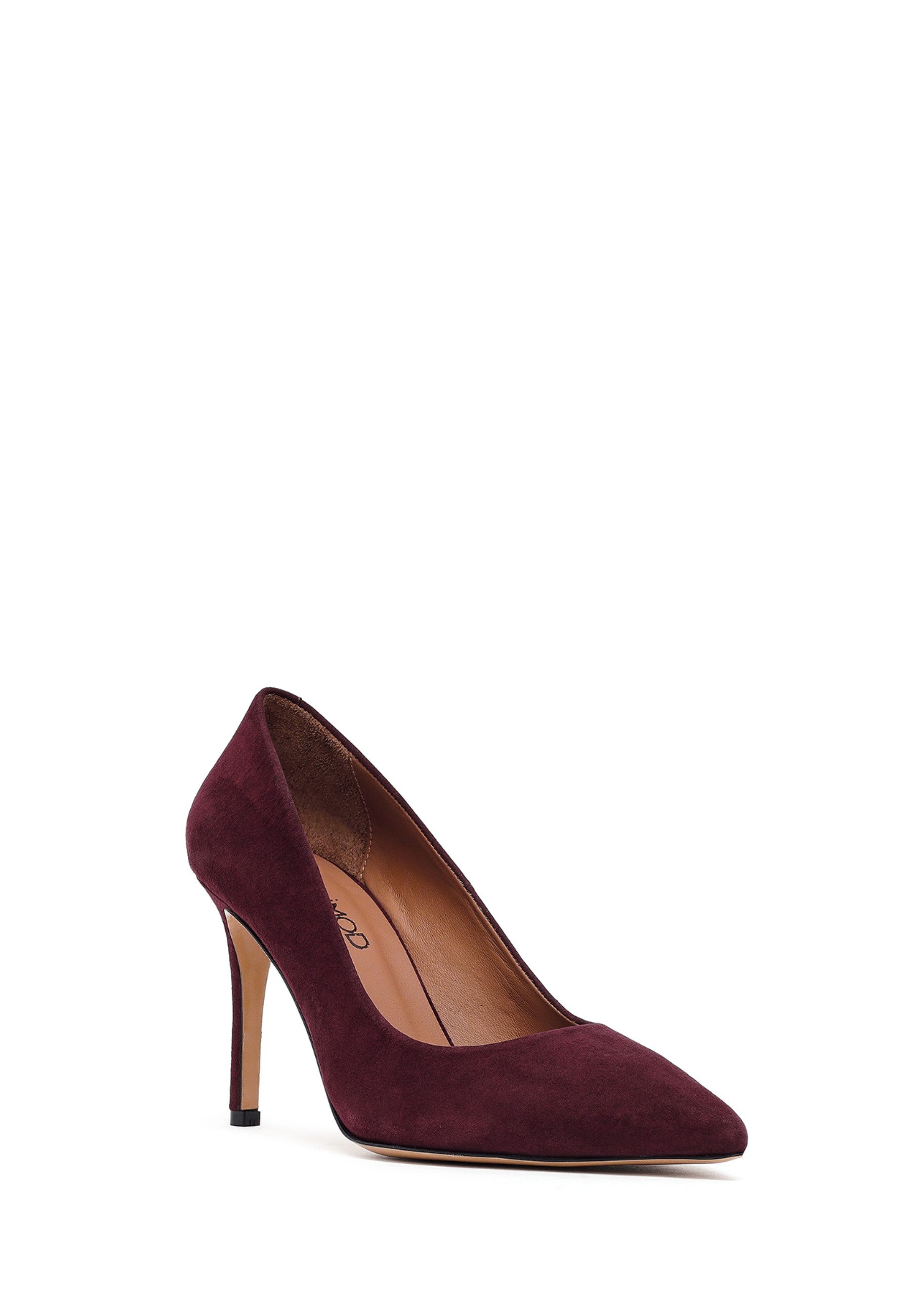 Derimod High Heels aus Veloursleder Pumps