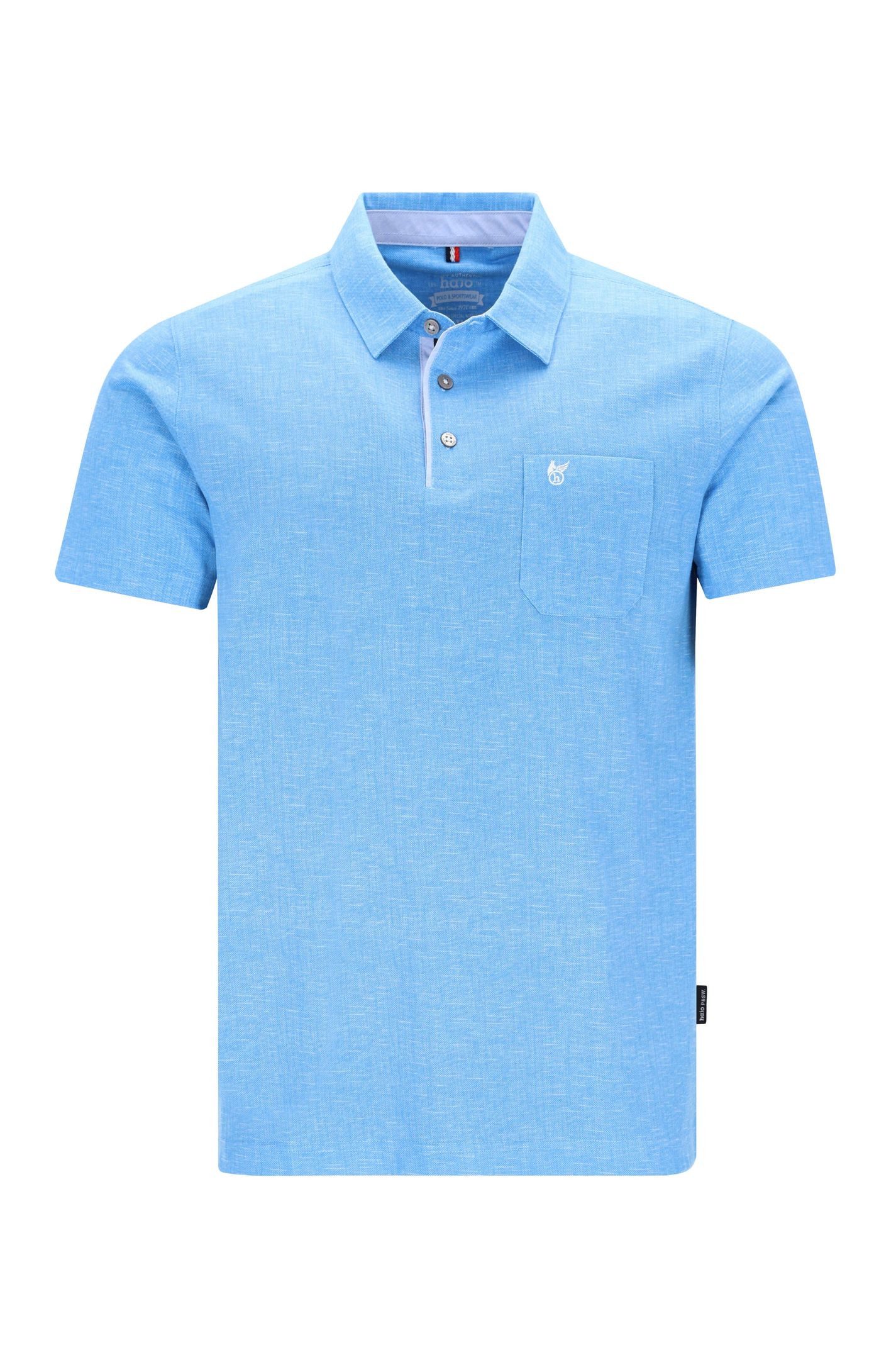 Poloshirt Poloshirt Stay Fresh von Hajo in XXL Größen, hellblau