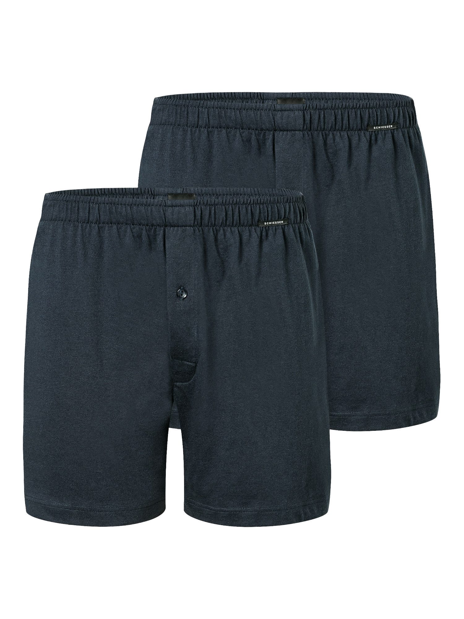 Schiesser Boxer Basic (2-St) unterhose unterwäsche boxershort günstig online kaufen