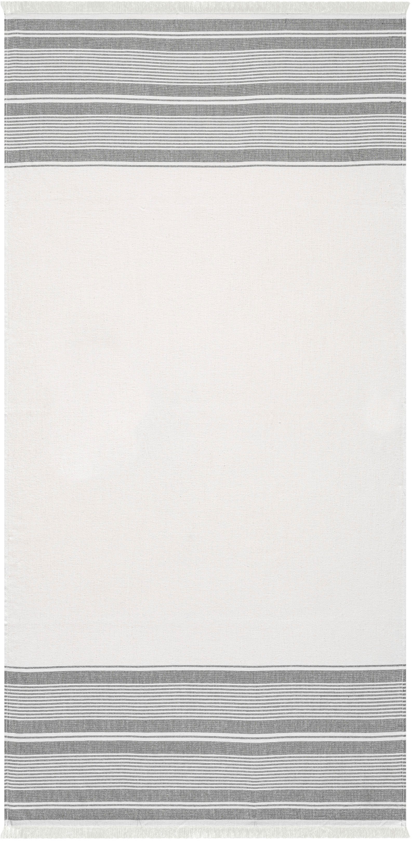 Egeria Strandtuch Pestemal, gewebte Ware (1-St), 80x180 cm, mit Fransen