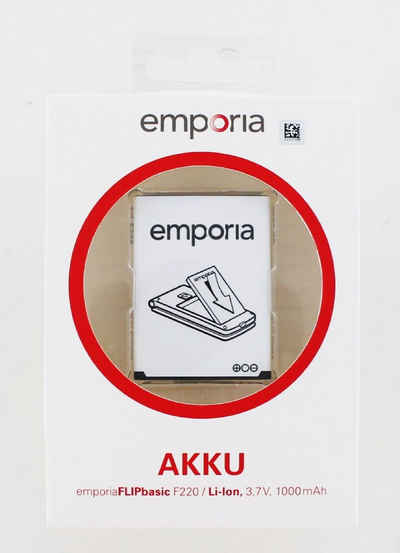 Emporia Original Akku für Emporia Flip Basic Akkupacks Akku 1000 mAh