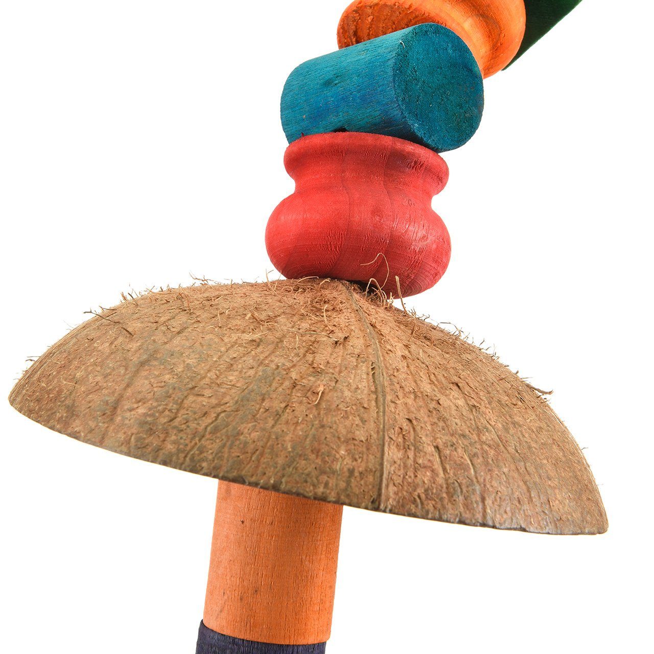 Happy Bird Vogelspielplatz Papageienschaukel, "New Ricco's Coco Swing", für Papageien, ca. 40,5 x 10 x 38 cm