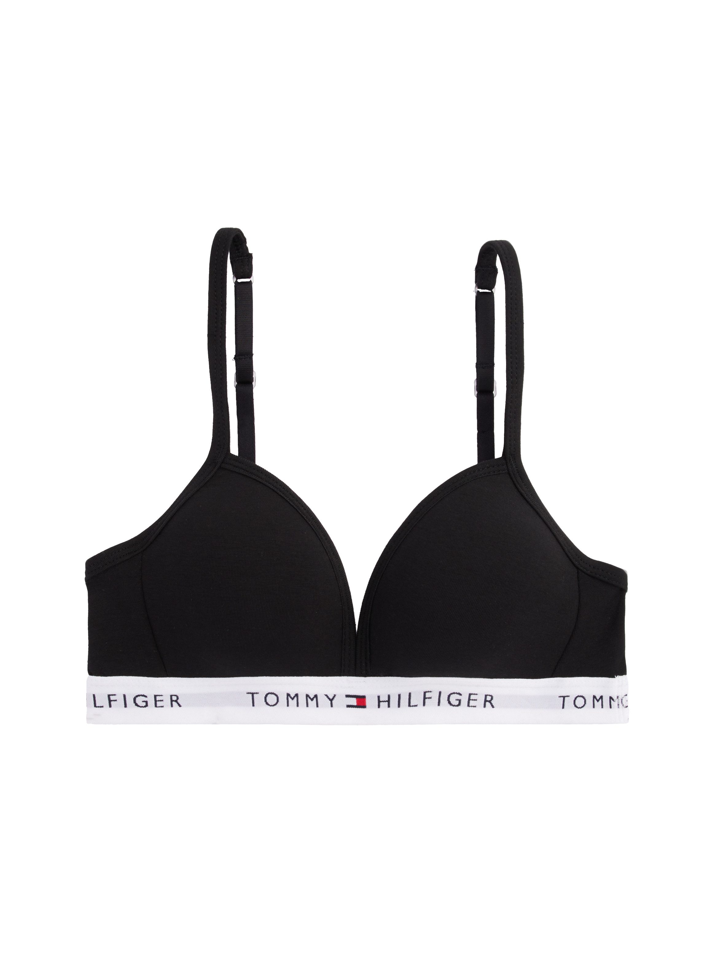 Tommy Hilfiger Underwear Triangel-BH mit Logoschriftzug günstig online kaufen