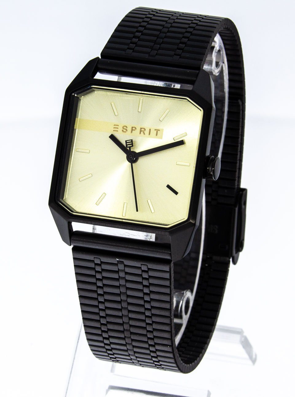 Esprit Quarzuhr ESPRIT Damenuhr Cube Ladies ES1L071M0045