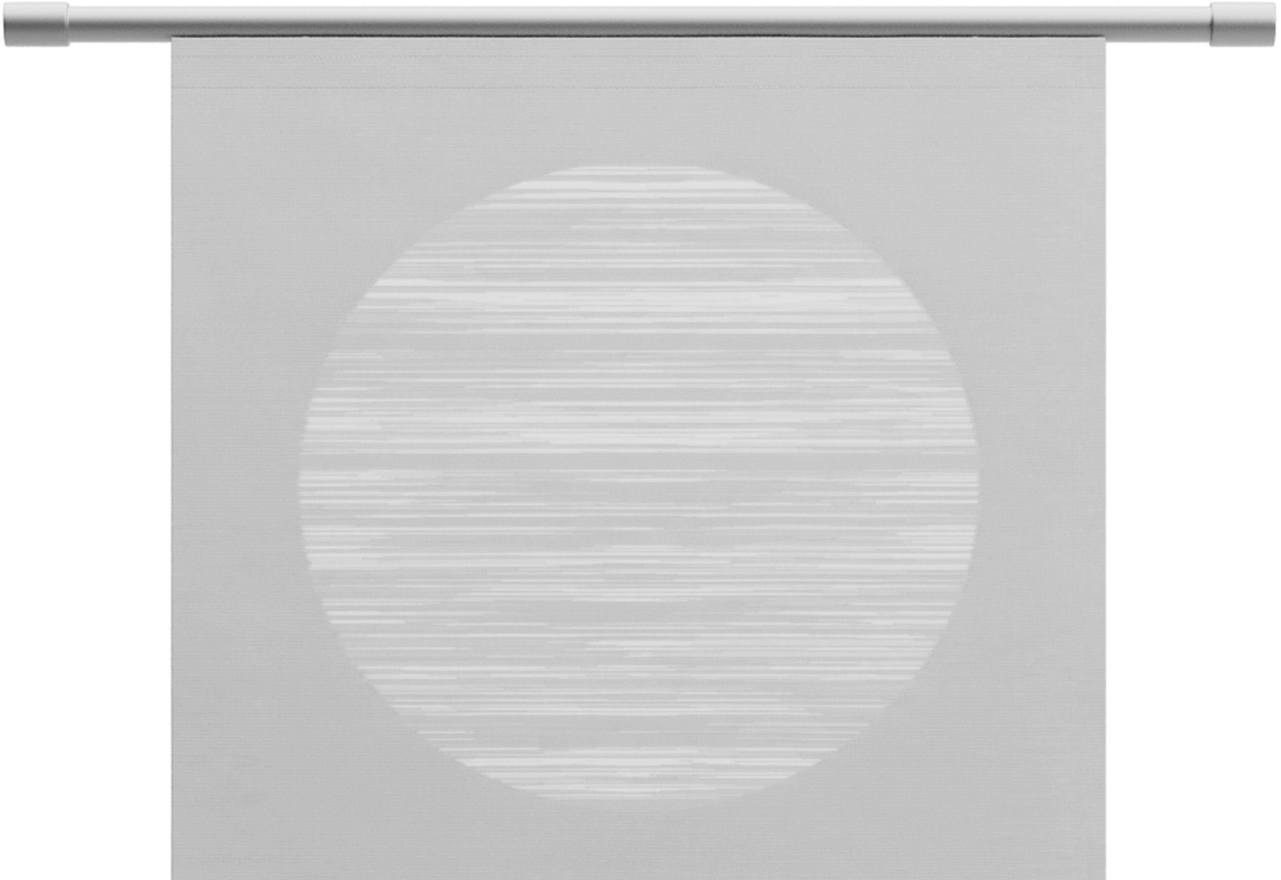 Neutex for you! Schiebegardine Padova (1 St), Klettband, halbtransparent, Scherli, inkl. Befestigungszubehör, Halbtransparent, Sauberer Abschluss, modern – Bild 4 von 5