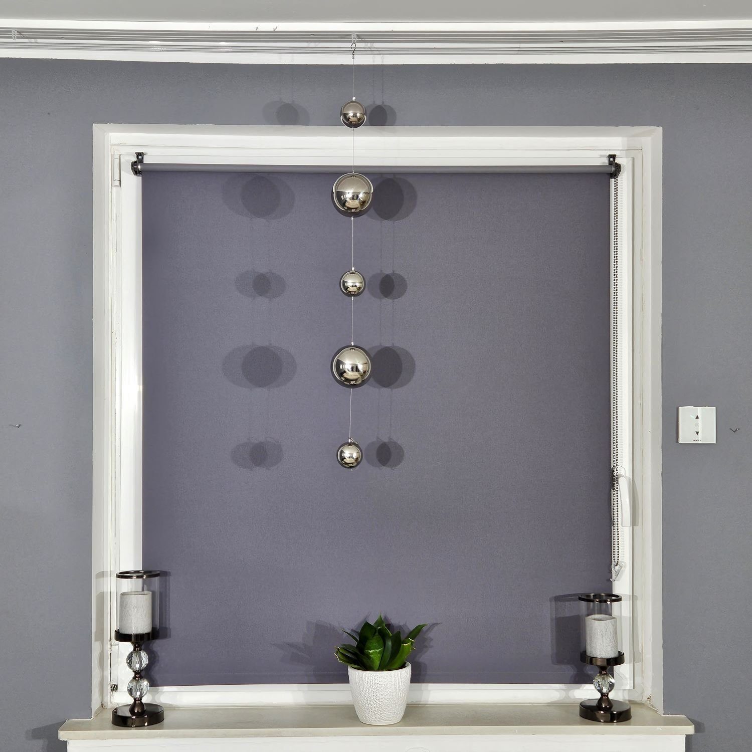 Gardinen by Justyna Hängedekoration Kugeln Girlande Groß, Garten Deko, Girl günstig online kaufen