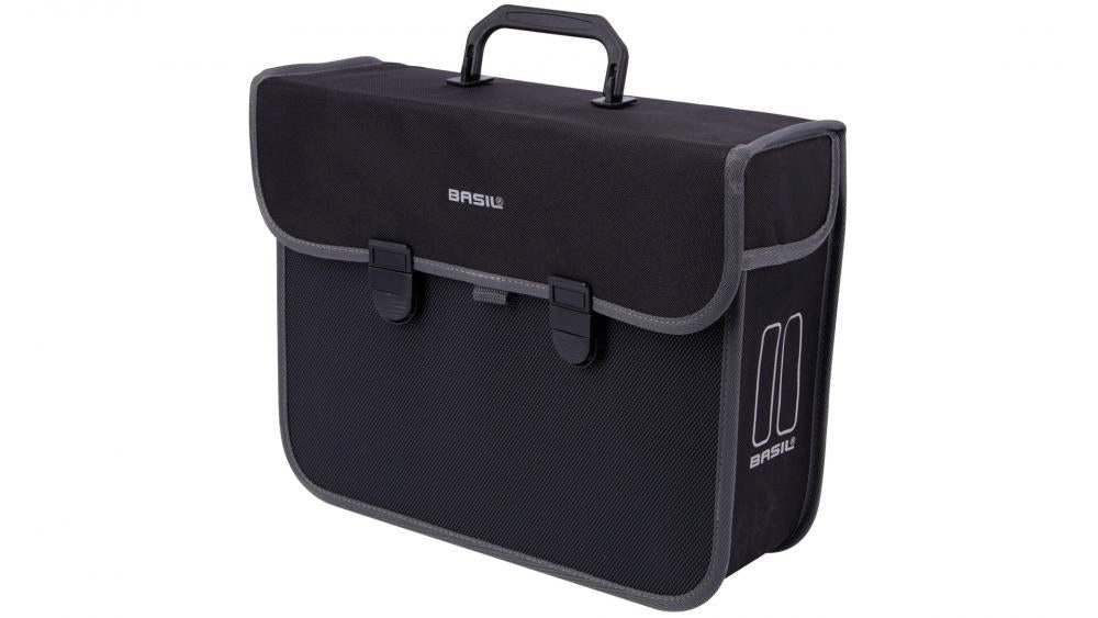 Basil Fahrradtasche Basil Einzelpacktasche Malaga schwarz 32x13x29cm 13l