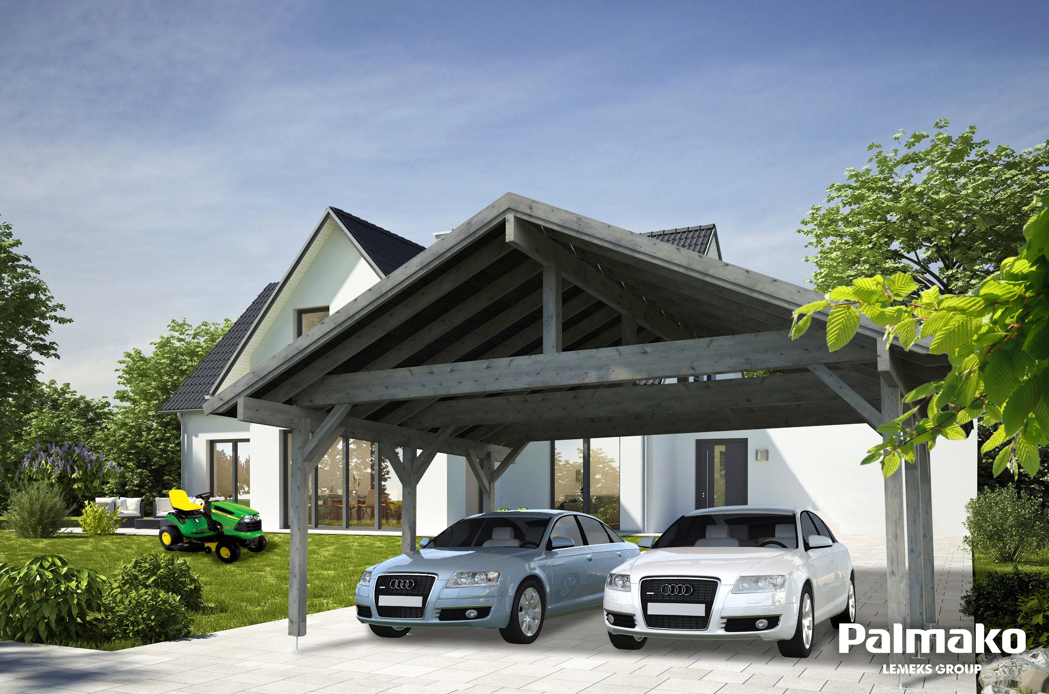 Palmako Einzelcarport Robert, BxT: 635x510 cm