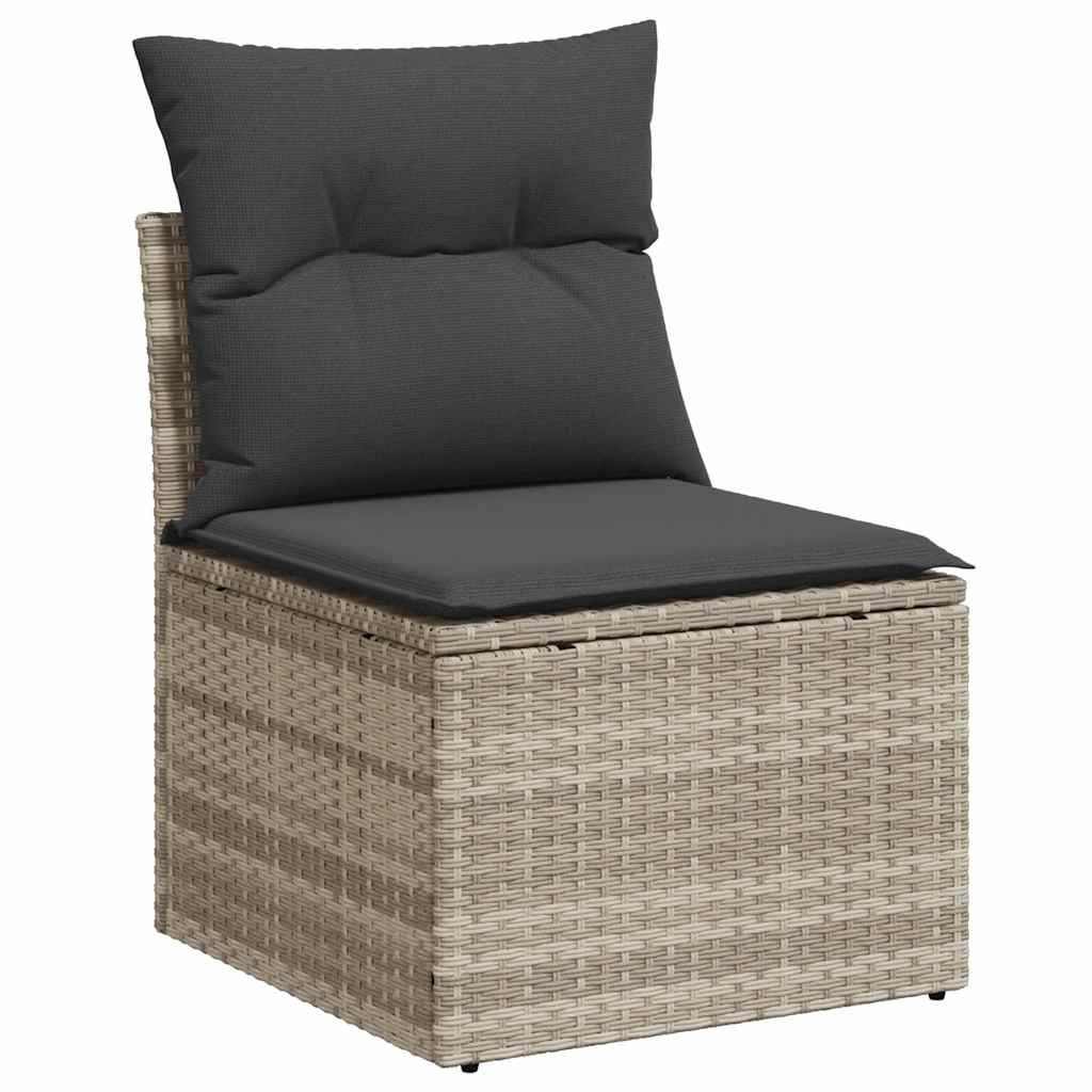vidaXL Gartenlounge-Set 4-tlg. Garten-Sofagarnitur mit Kissen günstig online kaufen