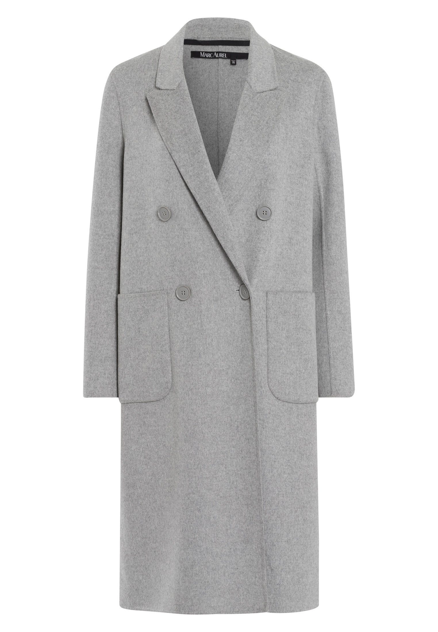 MARC AUREL Langmantel Mantel in DoubleFaceVerarbeitung