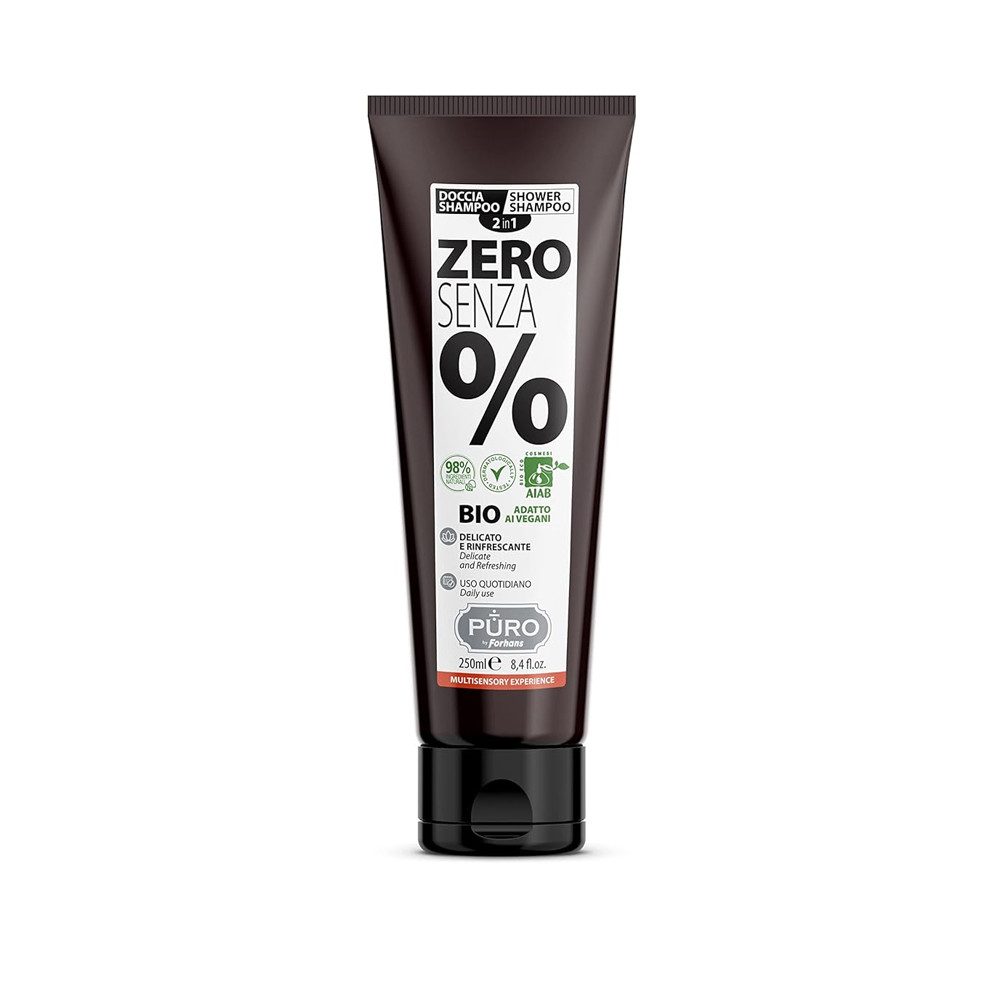 Puro Duschgel PURO BIO Shampoo - Duschgel 2 in 1 100% natürliche Inhaltsstoffe