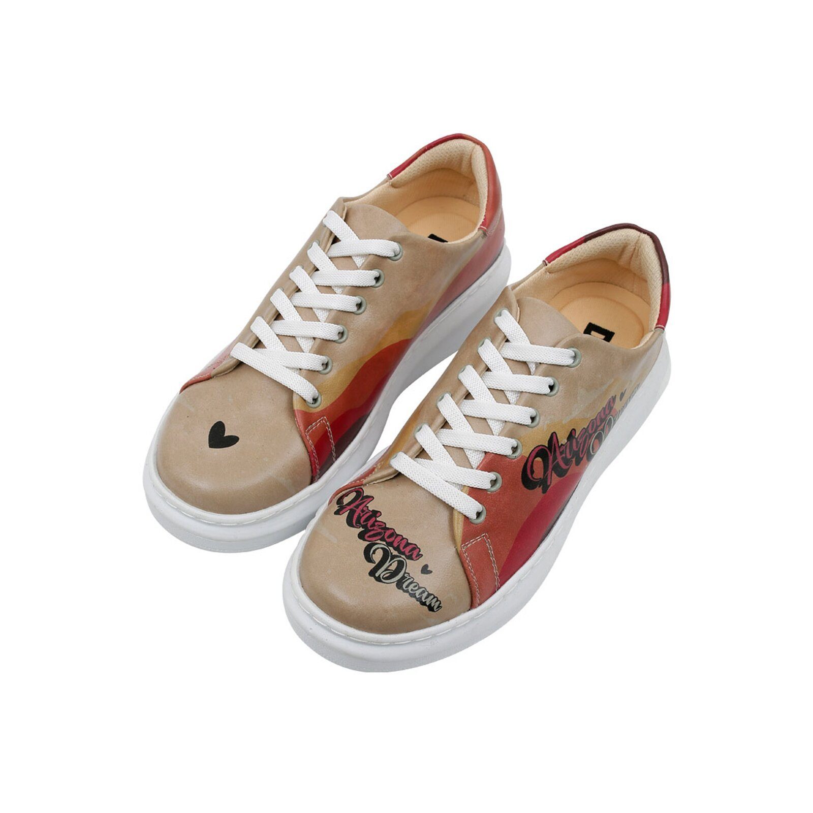DOGO Myra Low-Top Кроссовки Arizona Dream Damen Кроссовки Plateausneaker Handgefertigt