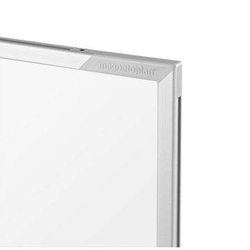 magnetoplan® Anzeigetafel Weißwand/Schreibtafel emailliert - magnethaftend - 200x100 - Weiß (1-St)