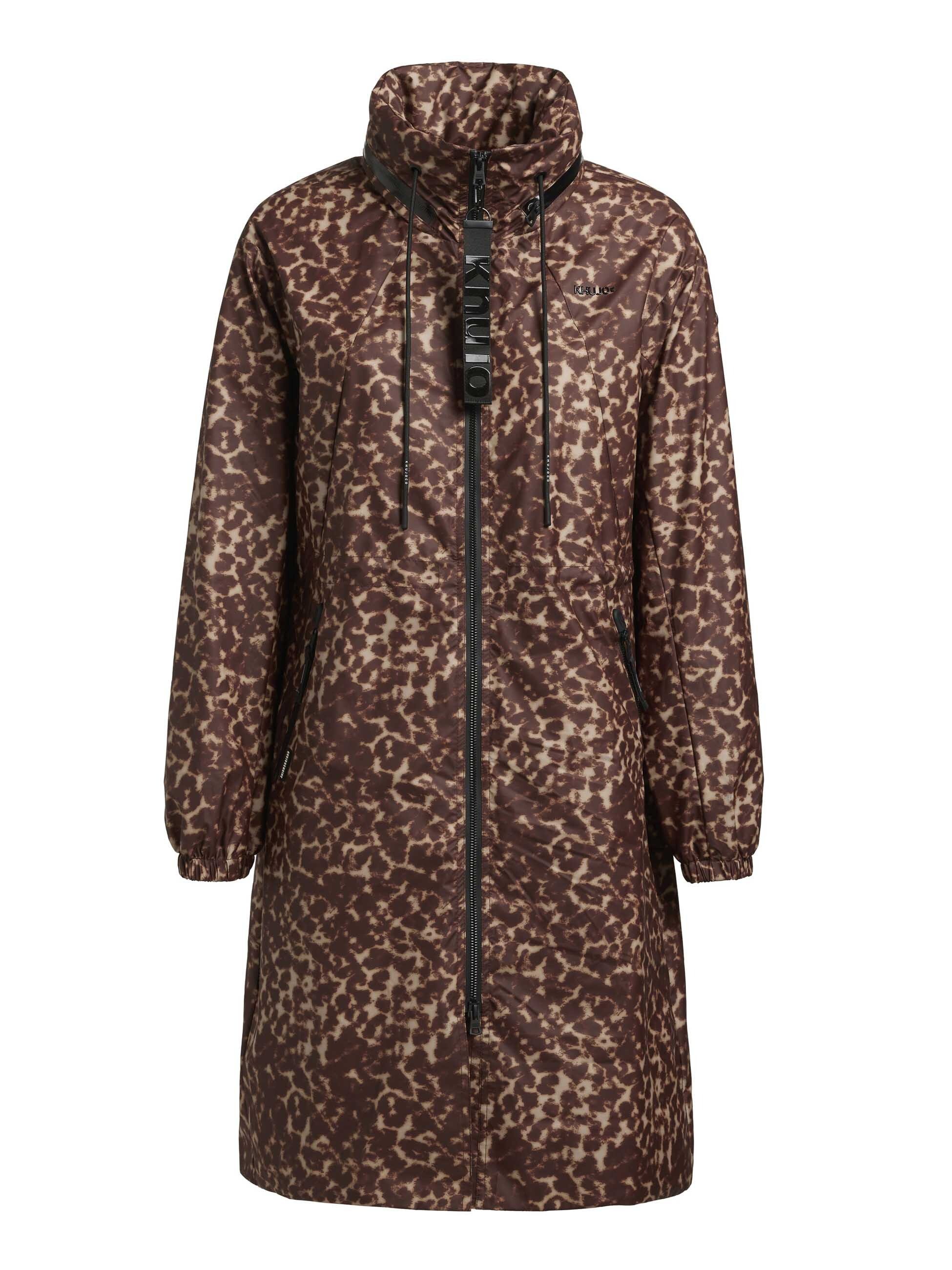 khujo Kurzmantel ERTHE LEO PRINT