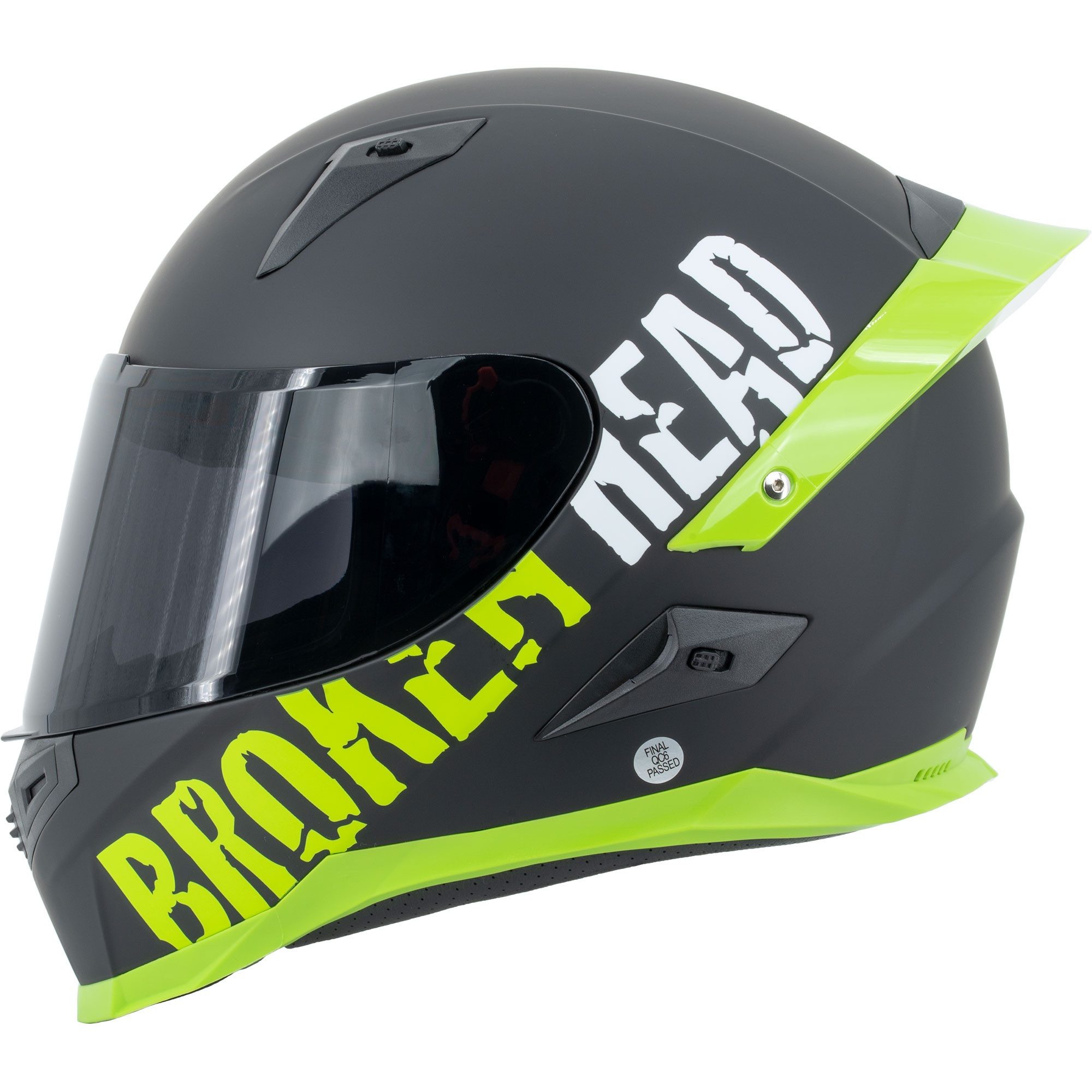 Motorradhelm BeProud Pro Grün Limited Edition