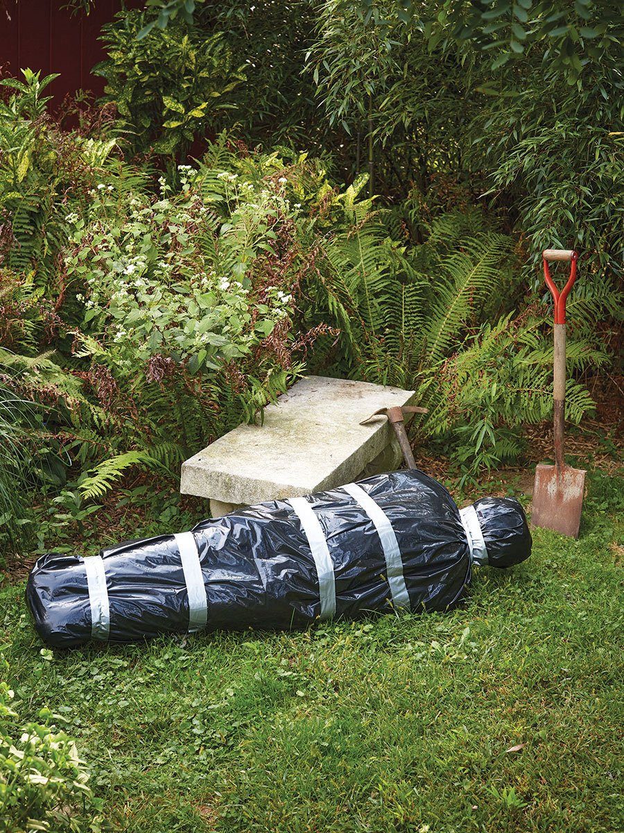 Fun World Dekofigur Leiche im Sack - Gruselige Horror Halloween Deko, Makab günstig online kaufen