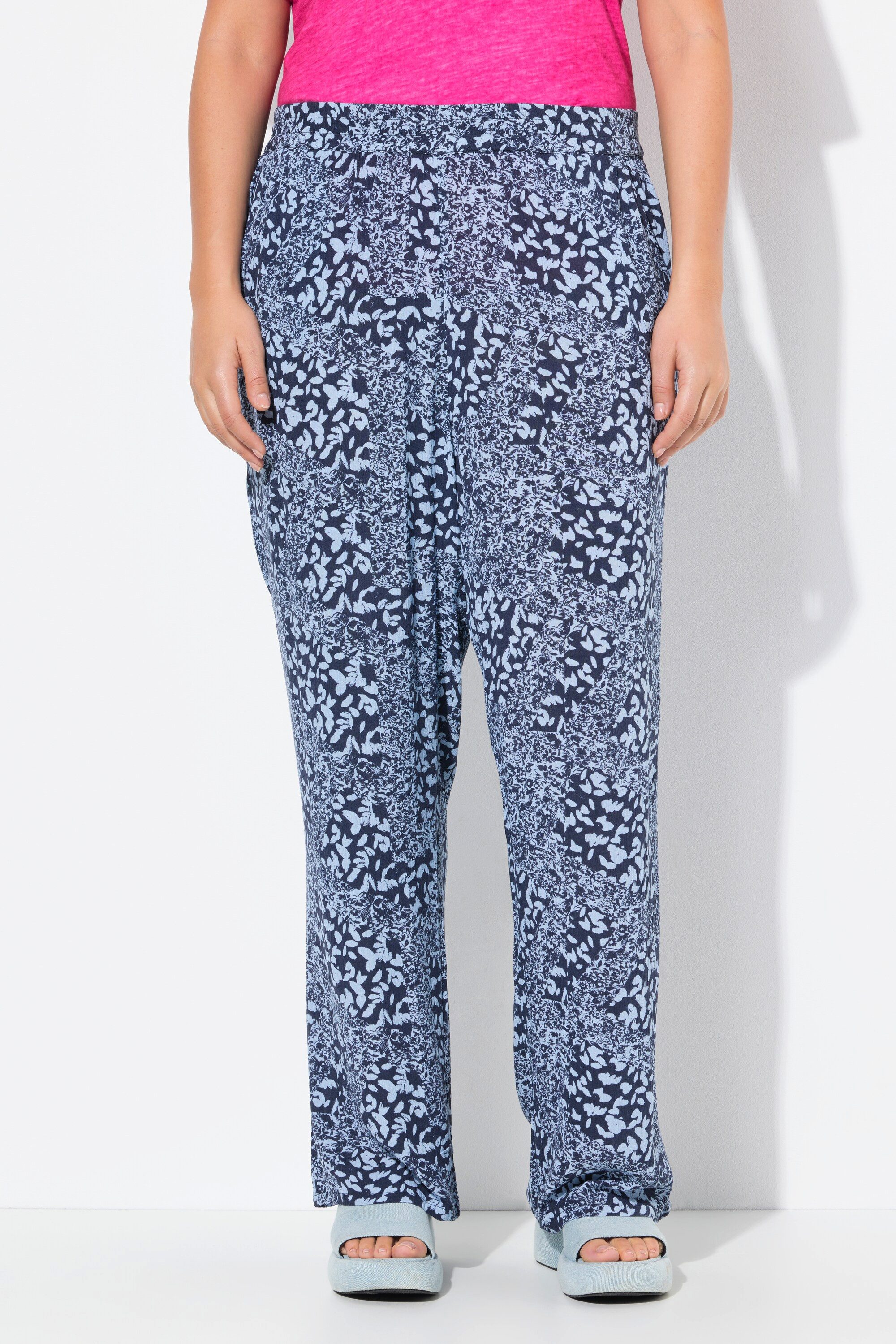 Ulla Popken Schlupfhose Hose Rose weites günstig online kaufen