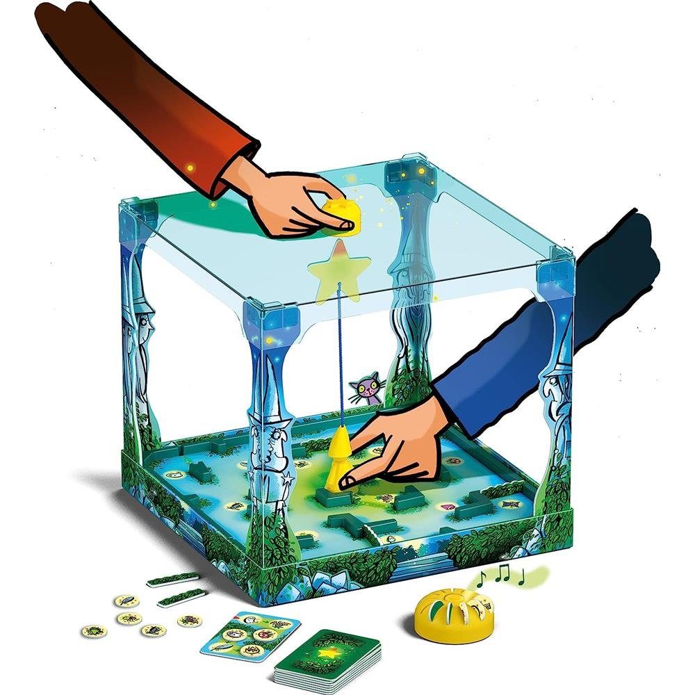 Schmidt Spiele Spiel Drei Magier®: Irrgarten der Magier, Kinderspiel 3D-Actionspiel ab 5 Jahren