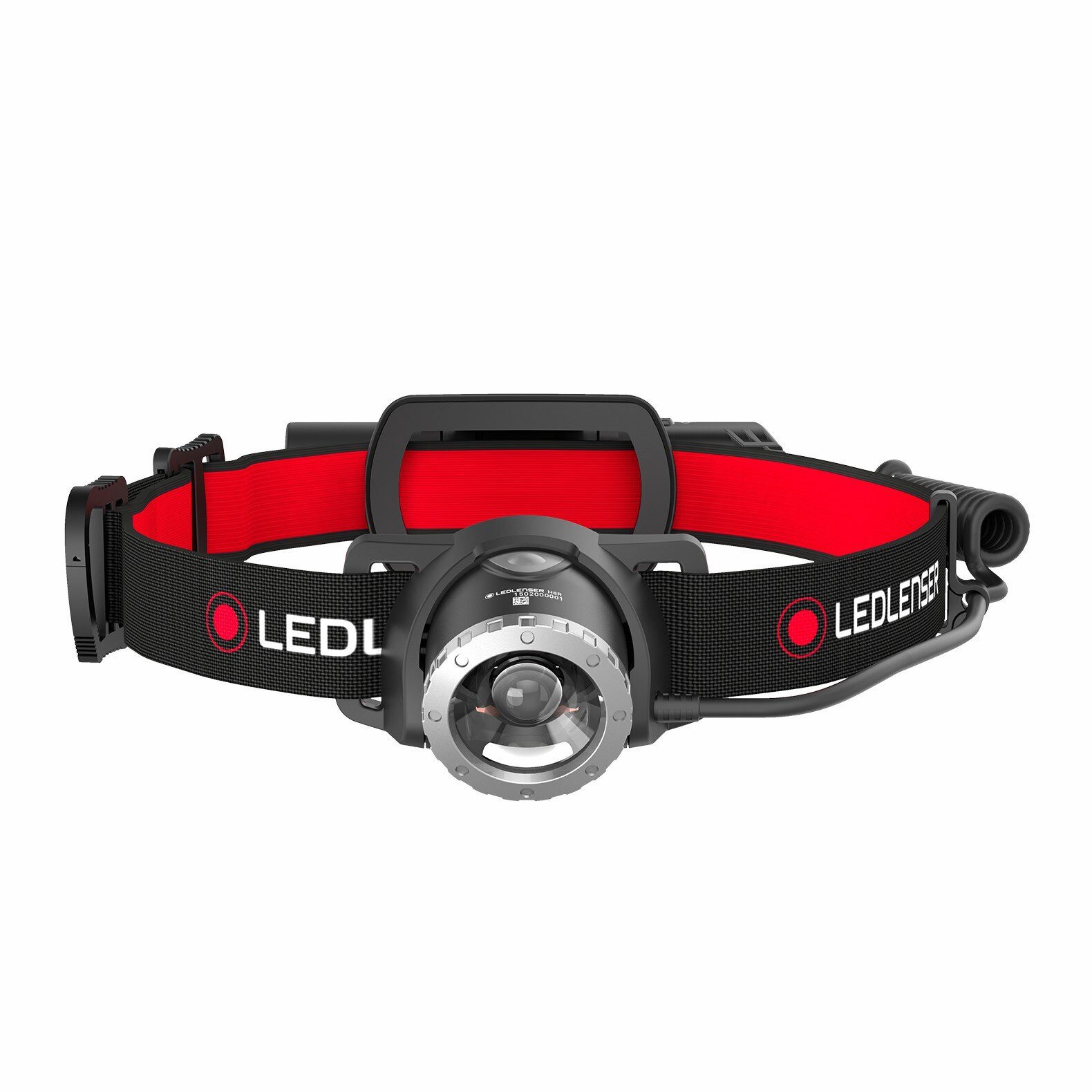 Ledlenser LED Stirnlampe H8R Schwarz, bis 600 Lumen, 150m Leuchtweite, 120 Std. Laufzeit, 158 g, IP54, Akku