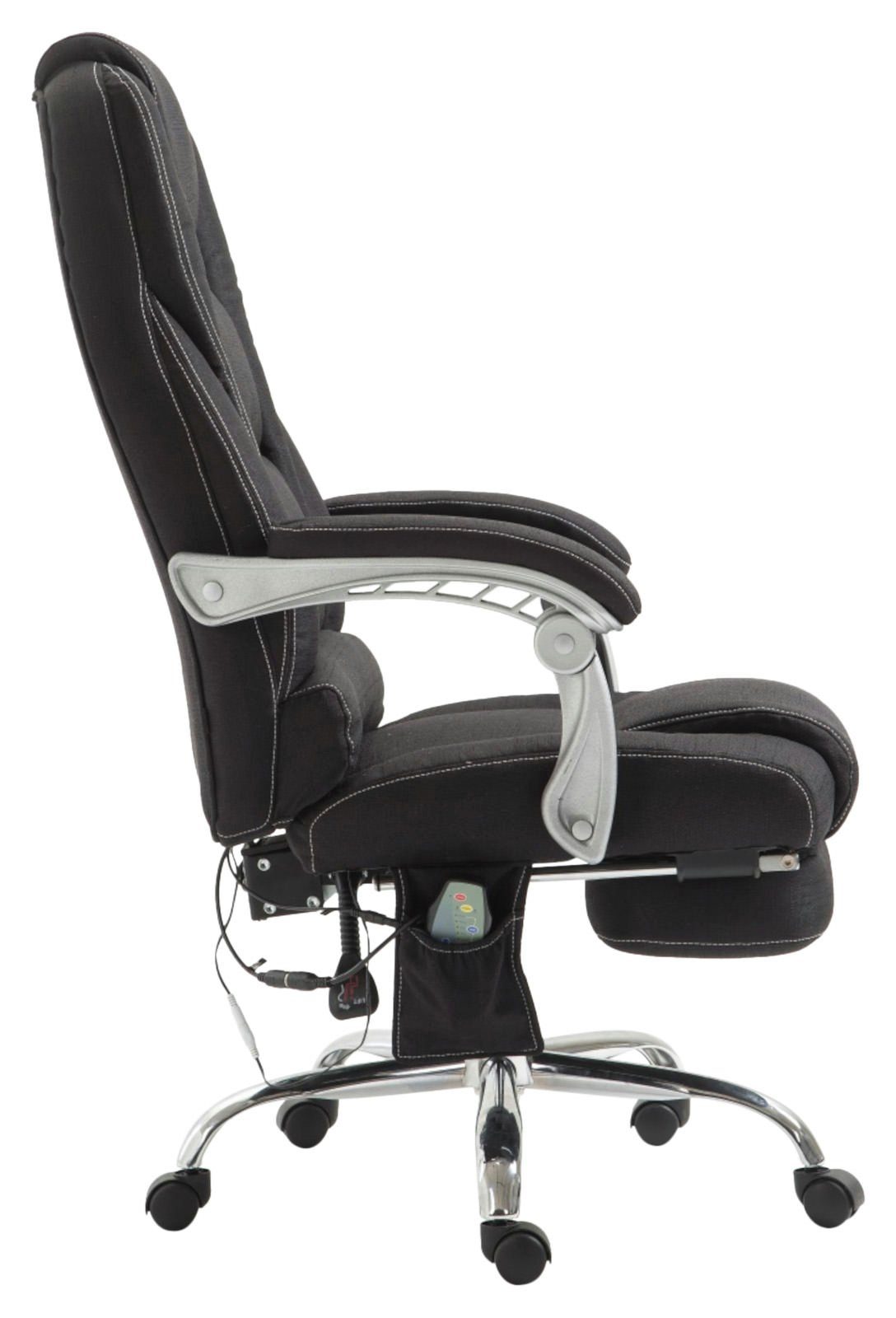 CLP Schreibtischstuhl Pacific Stoff (1er), Massagefunktion, drehbar