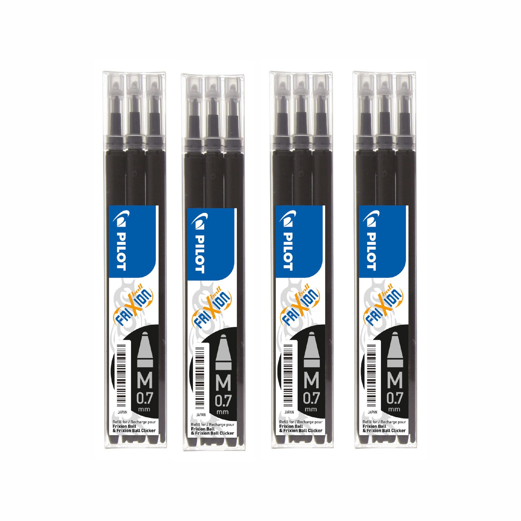 Pilot Pen Ersatzmine Frixion Mine 0.7 - 12er-Set, radierbar