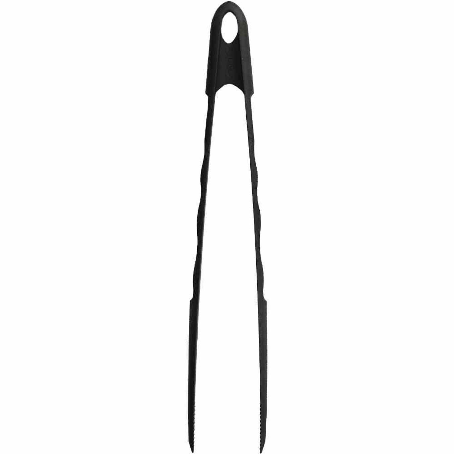 GastroMax Grillzange Küchenzange 28,5 cm aus Nylon, temperaturbeständig bis max. 260 °C