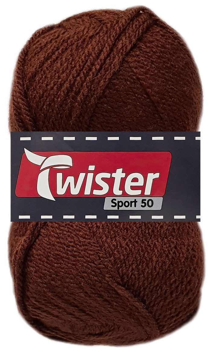 Kurtenbach 50 Gramm Twister Sport 50 aus 100 % Polyacryl Farbauswahl Bastelgarn