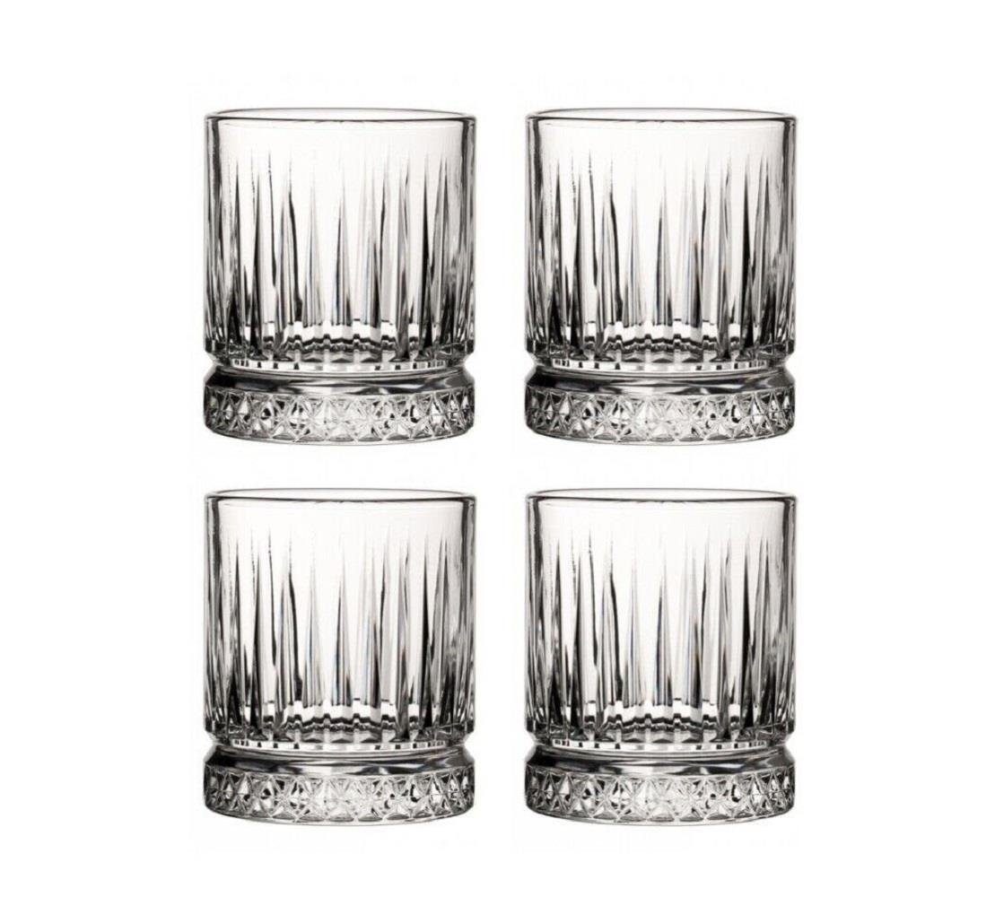 Pasabahce Schnapsglas Pasabahce Whiskybecher 355 ml Elysia 4er Set, Kristallglas