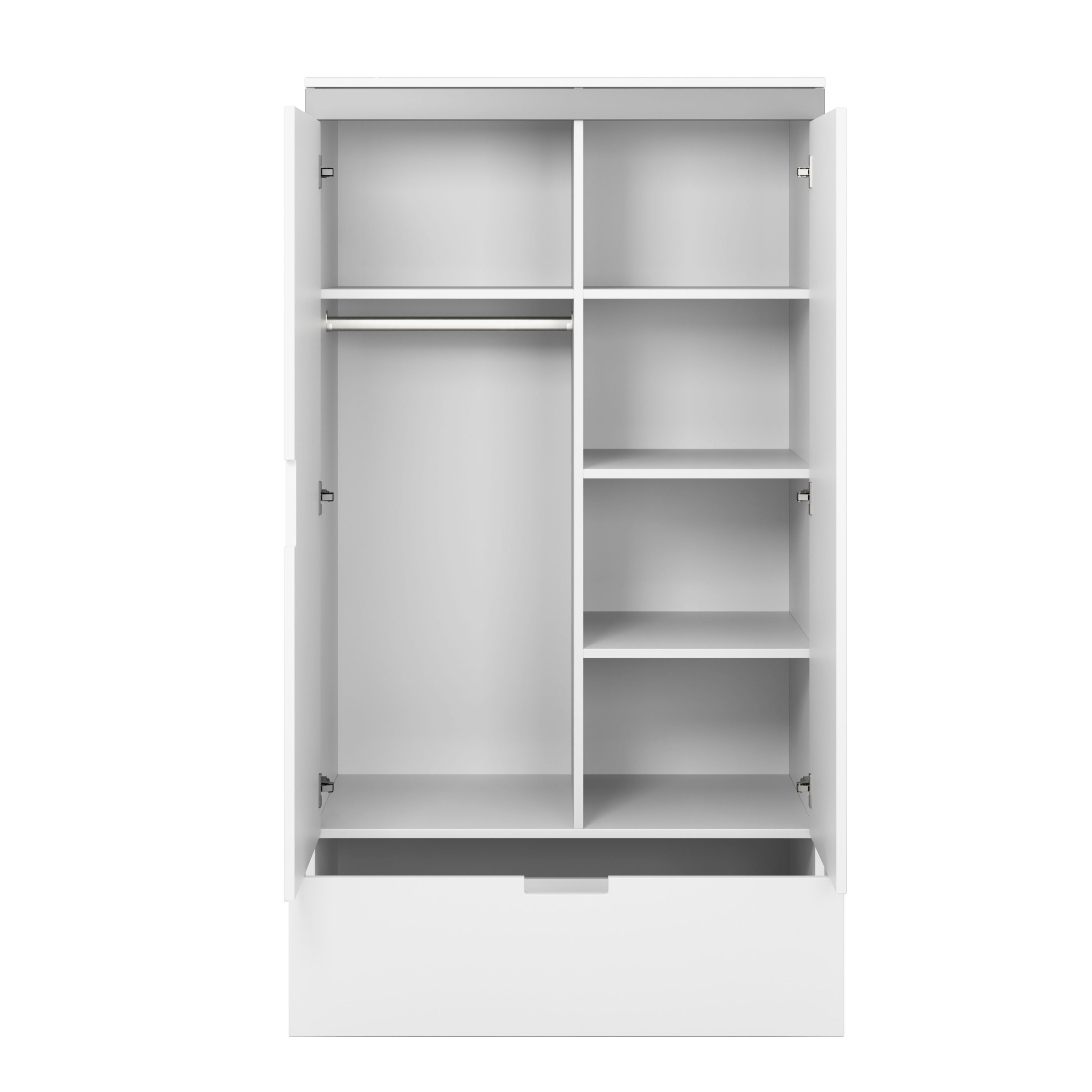 Raumhirsch Furniture Kinderkleiderschrank Kubi Drehtürenschrank Kleiderschrank