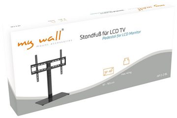 my wall HP2-2BL TV-Standfuß, (bis 65 Zoll, Packung, 1-teilig, Standfuß für LCD TV)