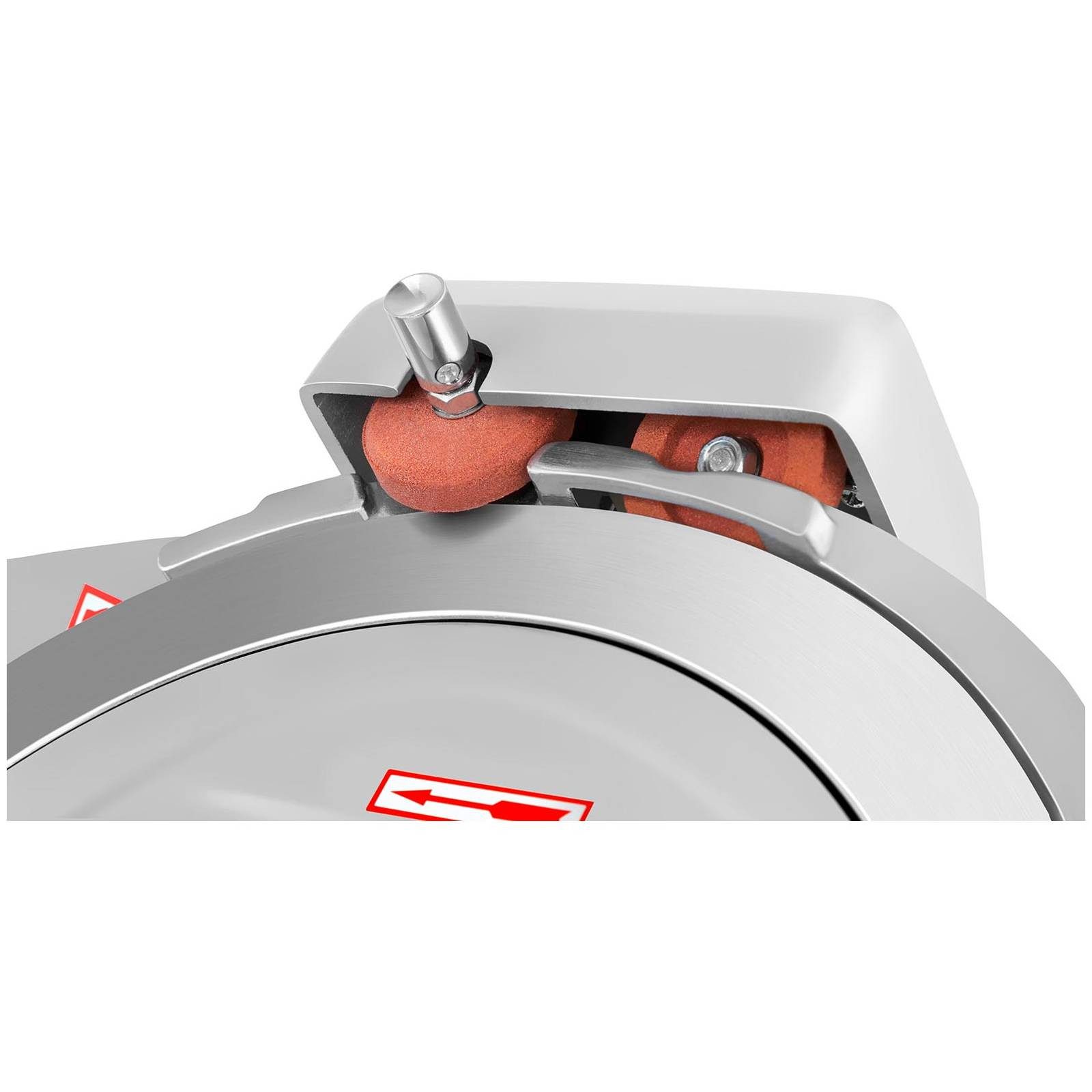 Royal Catering Allesschneider Aufschnittmaschine 0 - 12 mm Ø 250 mm Schneidemaschine 180 W 300 U/min, 180 W