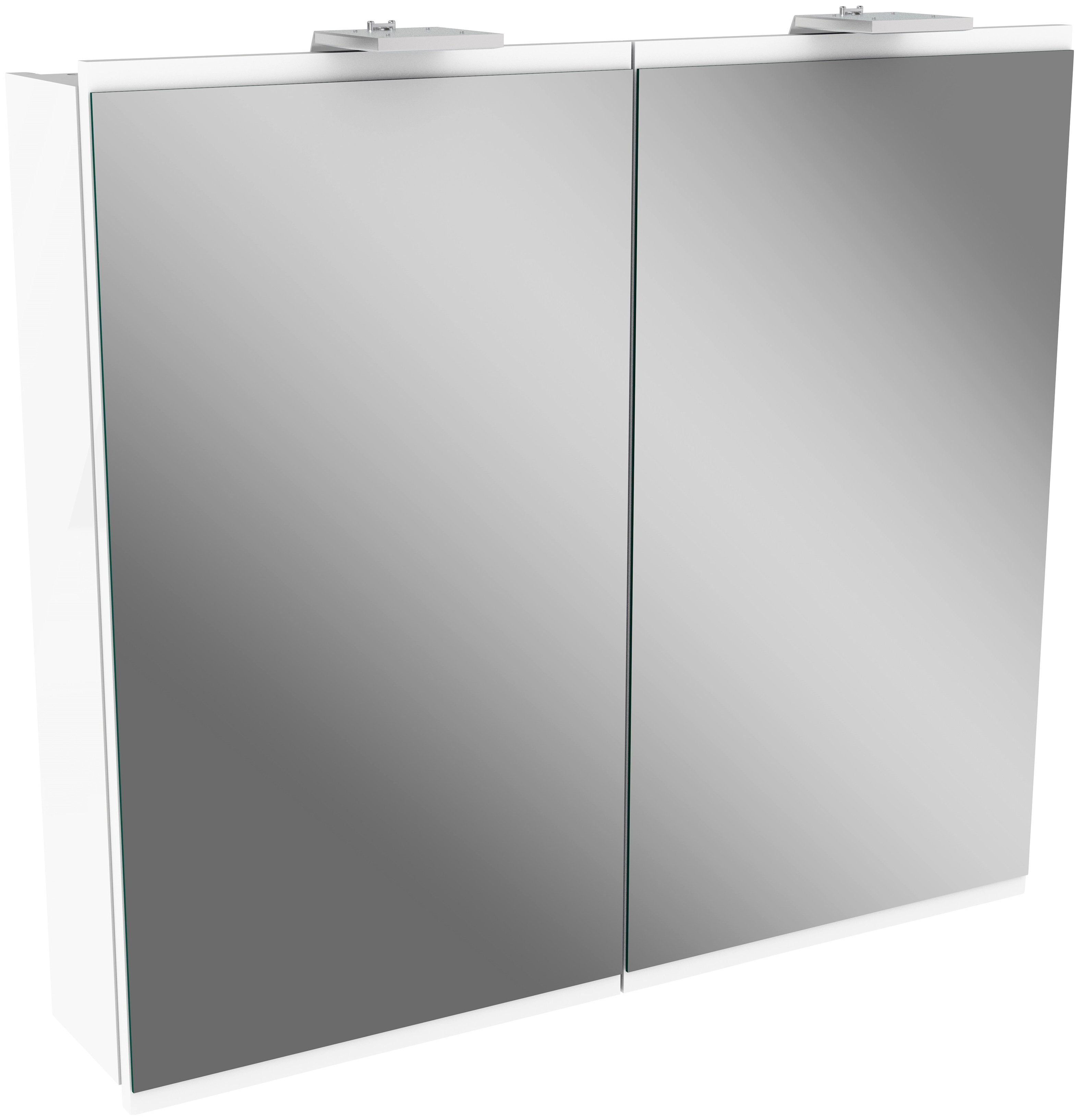 FACKELMANN Spiegelschrank Lima Badmöbel Schalter, Steckdose