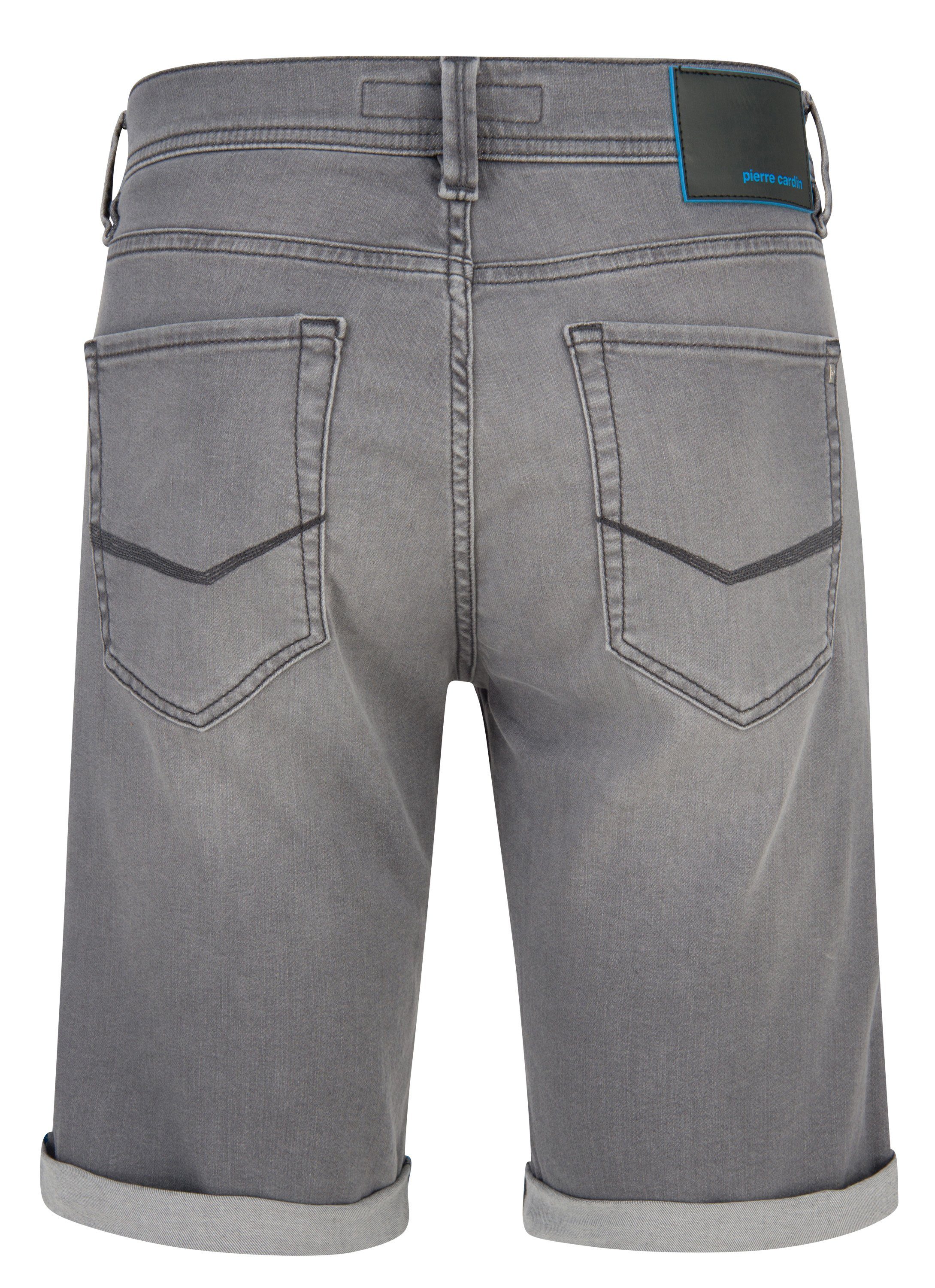 PIERRE Cardin 8881.83 CARDIN Pierre FUTUREFLEX SHORTS anthrazit 3452 5-Pocket-Jeans