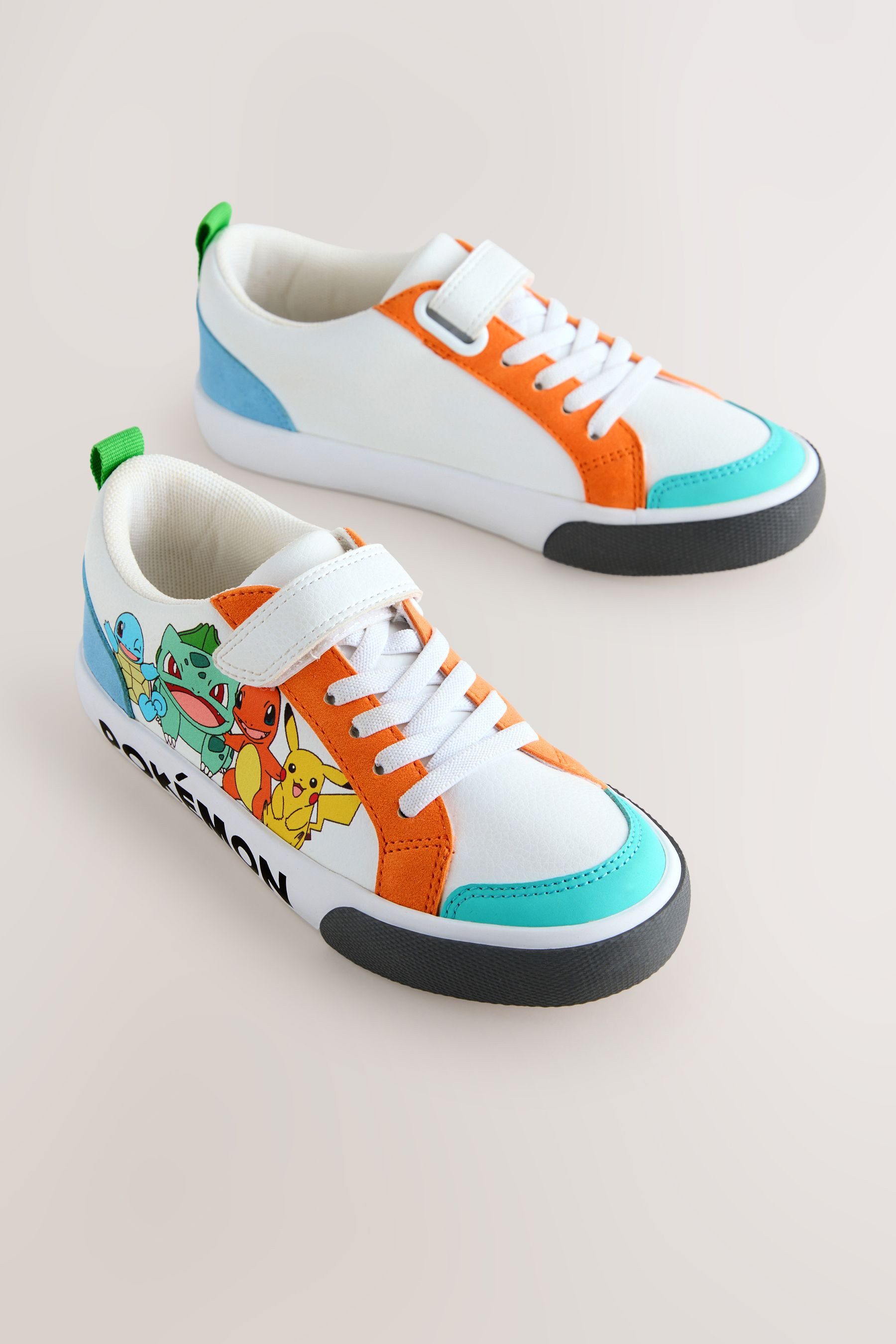 Next Pokemon Turnschuhe mit elastischen Schnürsenkeln günstig online kaufen