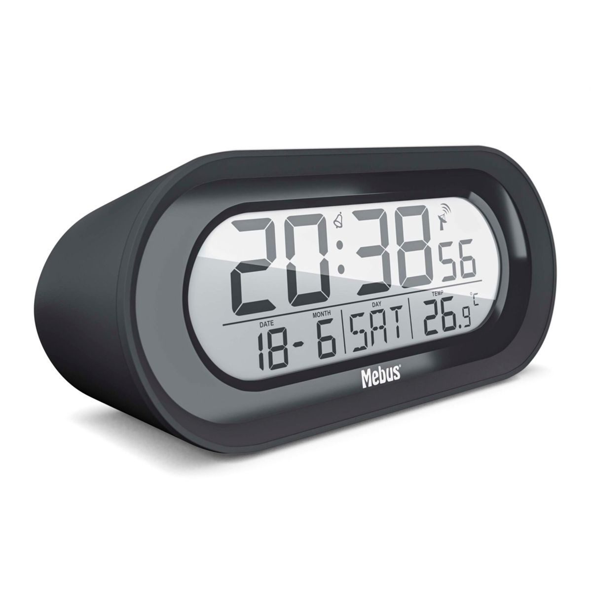 Mebus Wecker 25809 Funkwecker digital günstig online kaufen