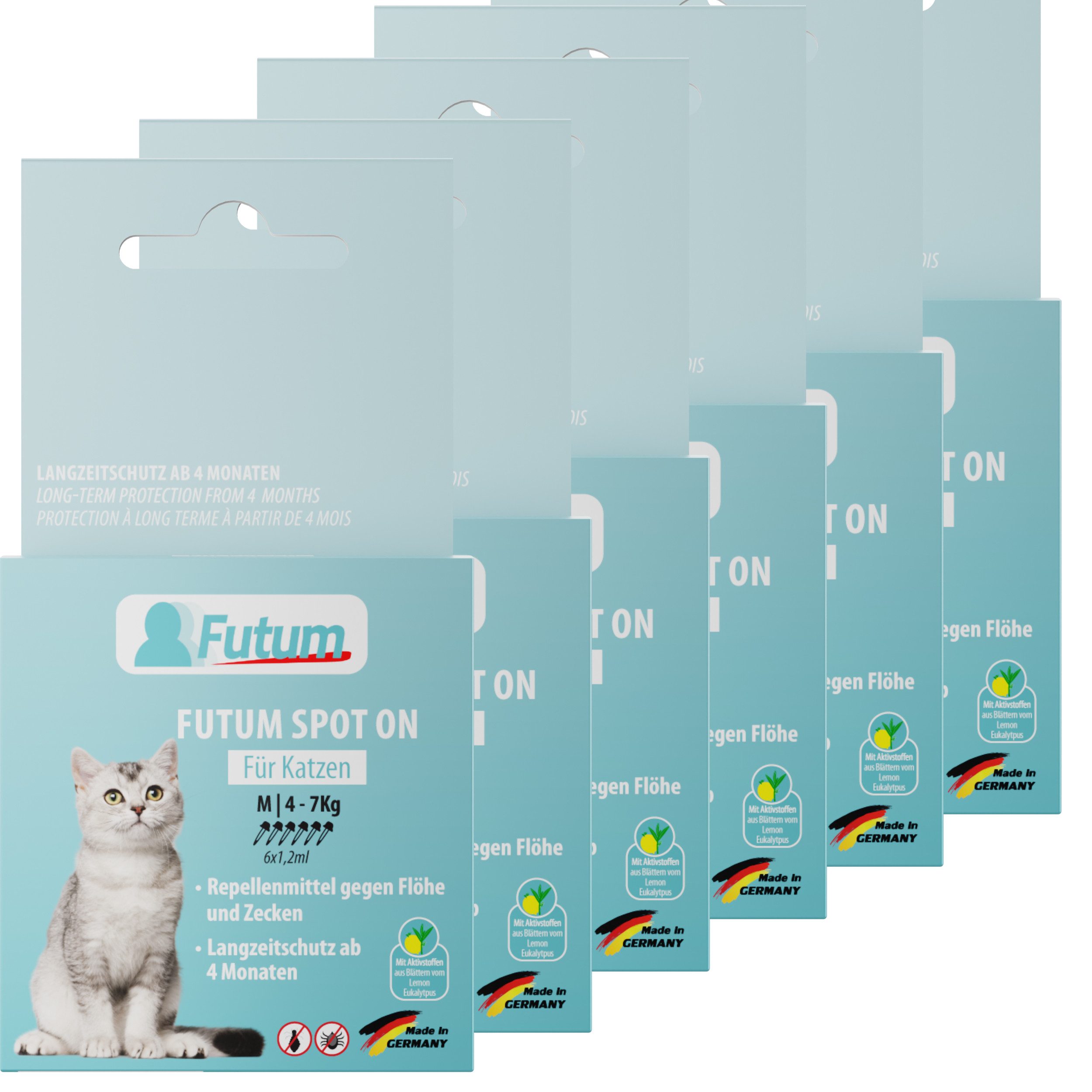 Zeckenschutzmittel Spot on für Katzen