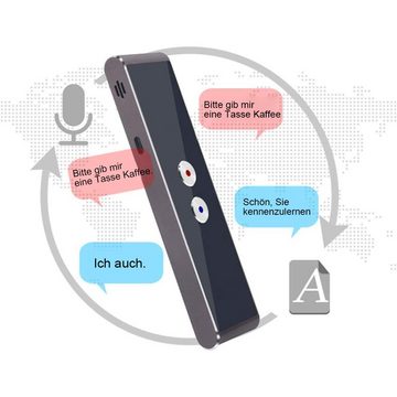 GelldG Sprachcomputer Intelligenter Übersetzer, Sprachübersetzer in Echtzeit-Sprache