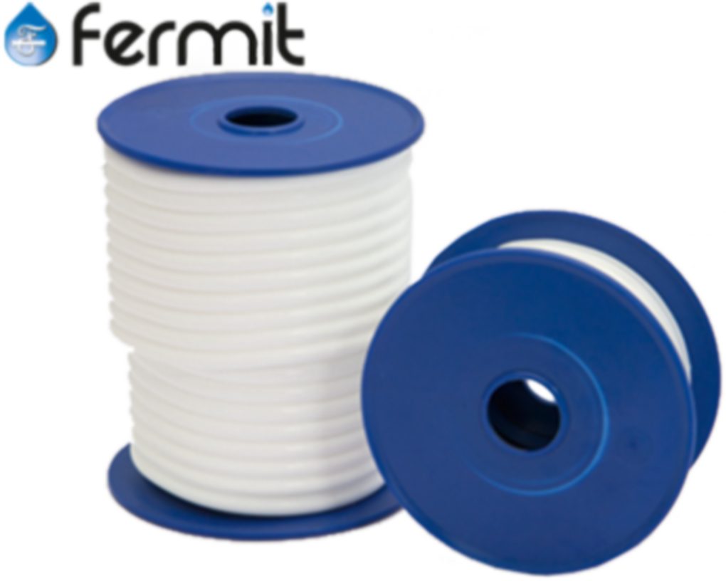 E, 1,5mm BonnaPack Fermit 20m PTFE-Packungsschnur Dichtungsband x