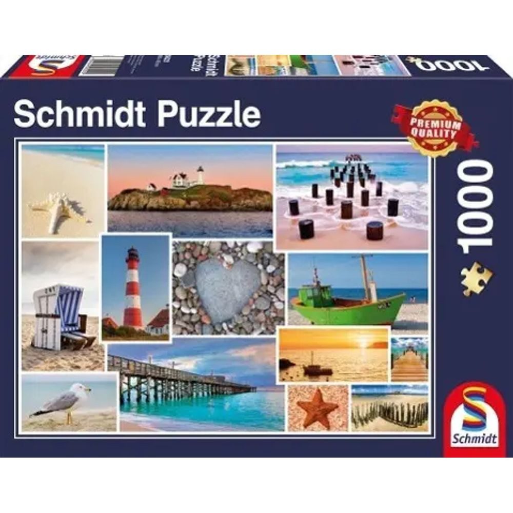 Schmidt Spiele Puzzle Am Meer. Puzzle 1.000 Teile, 1000 Puzzleteile