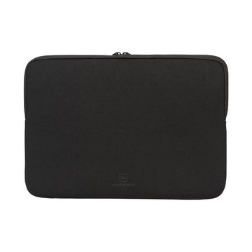 Tucano Laptop-Hülle Second Skin Colore, Neopren Schutzhülle, Schwarz 15 Zoll, Notebooks von 15 - 16 Zoll