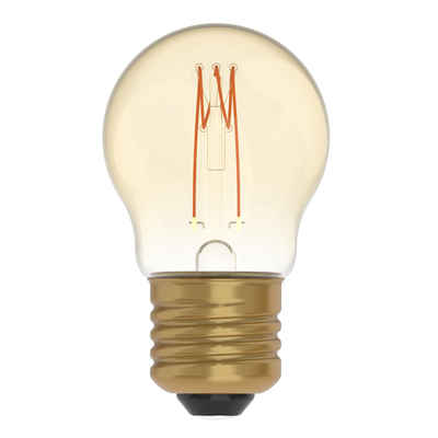 LED's light LED-Leuchtmittel 0620191 LED Kugel, E27, E27 dimmbar 2.5W extra-warmweiß Gold G45
