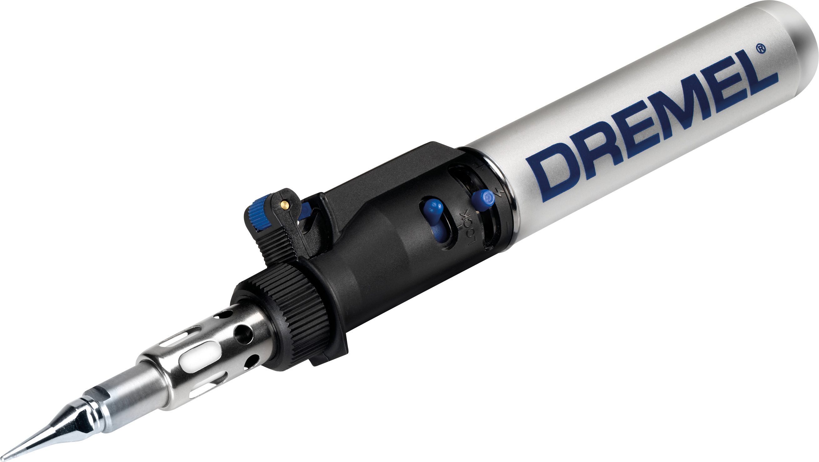 DREMEL Lötkolben »VersaTip« (2000-6), Gas, Piezo, Tankinhalt 12ml, Multifunktionaler Butangas Lötkolben